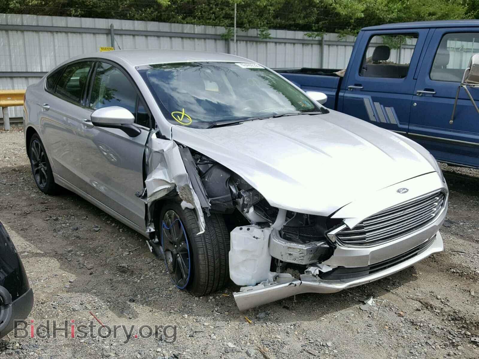 Photo 3FA6P0HD5JR189832 - FORD FUSION SE 2018