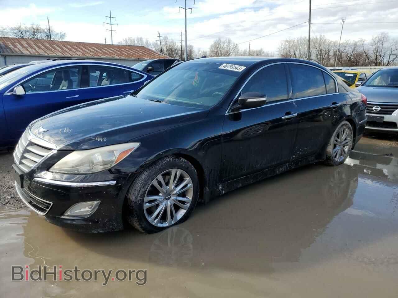 Photo KMHGC4DD7EU259316 - HYUNDAI GENESIS 2014