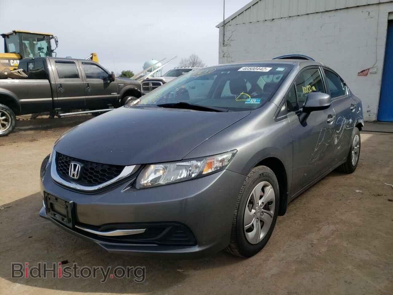 2013 HONDA CIVIC - VIN: 2HGFB2F55DH592016 - Фото 2