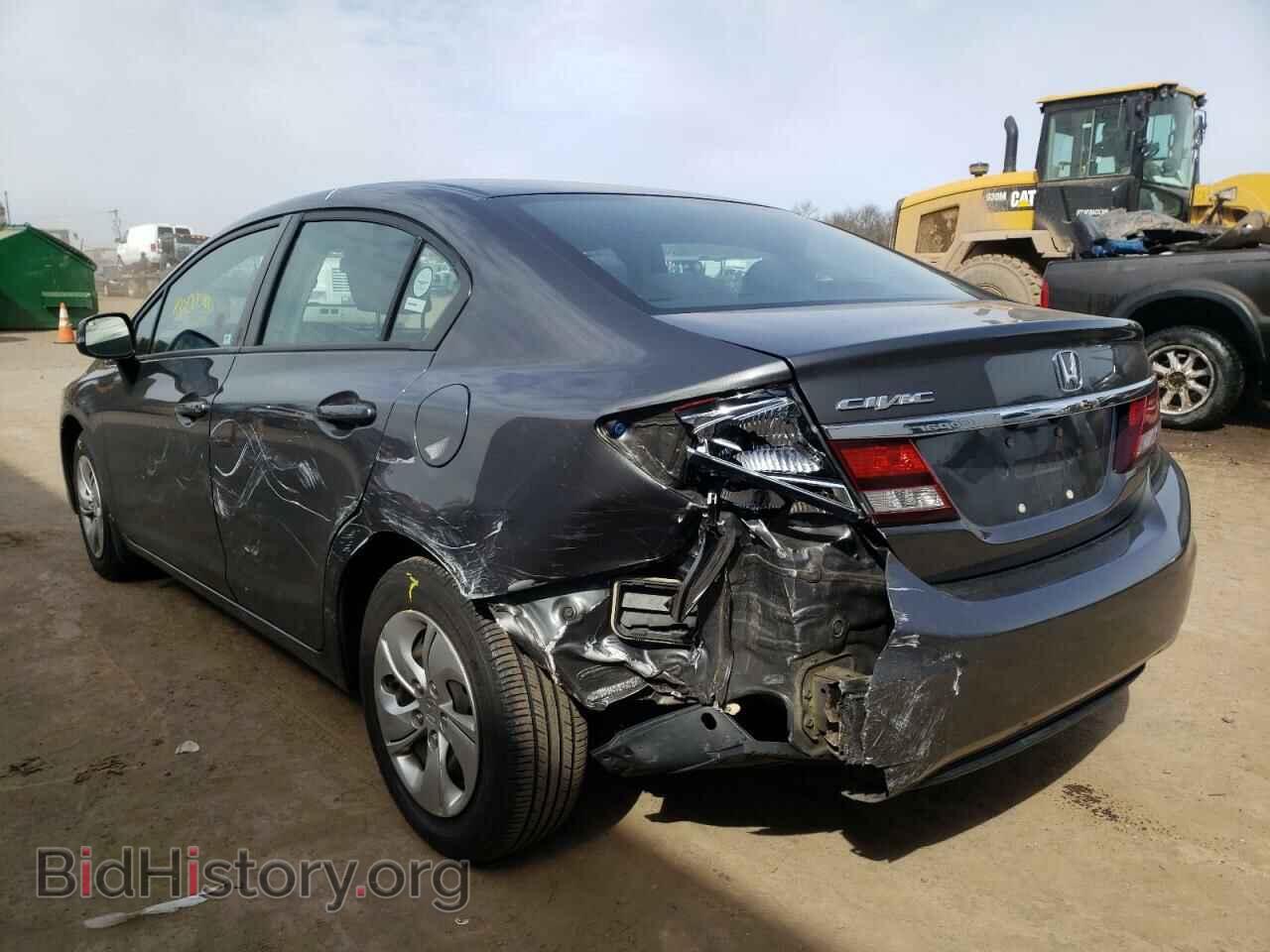 2013 HONDA CIVIC - VIN: 2HGFB2F55DH592016 - Фото 3