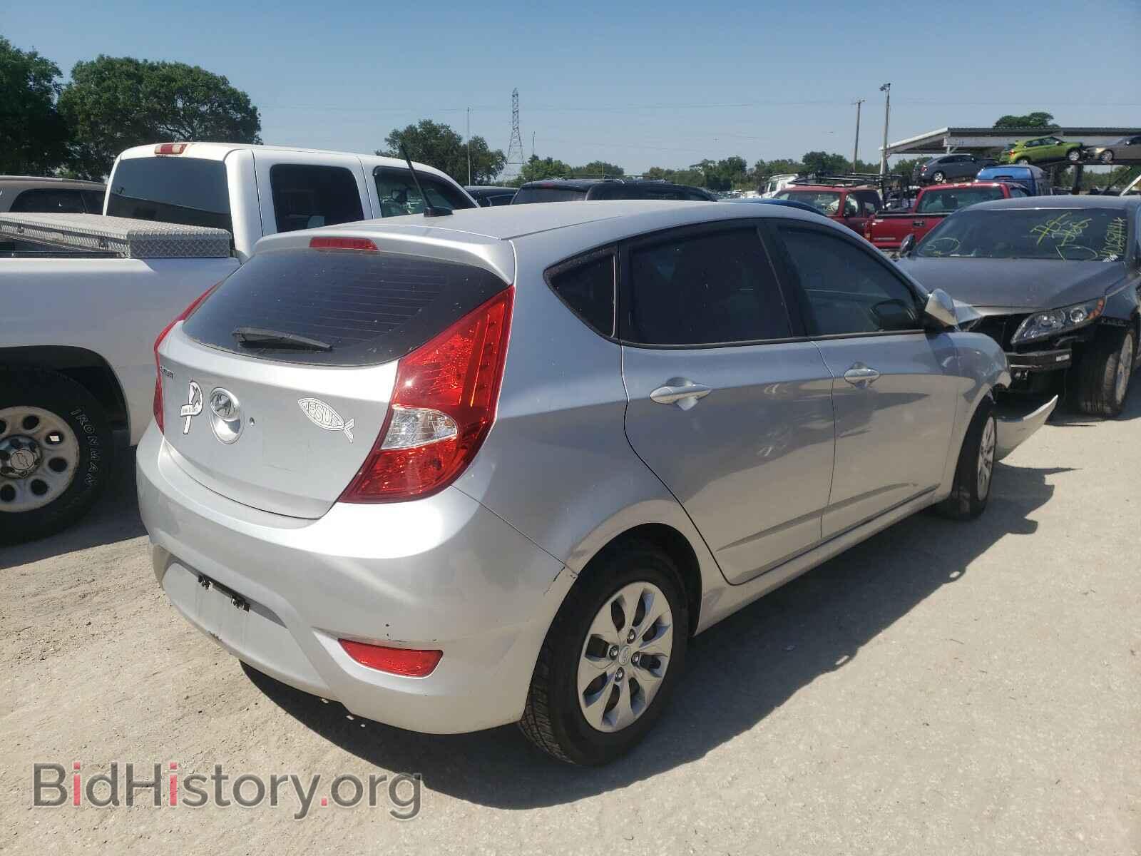 2016 HYUNDAI ACCENT - VIN: KMHCT5AE4GU287109 - Фото 4