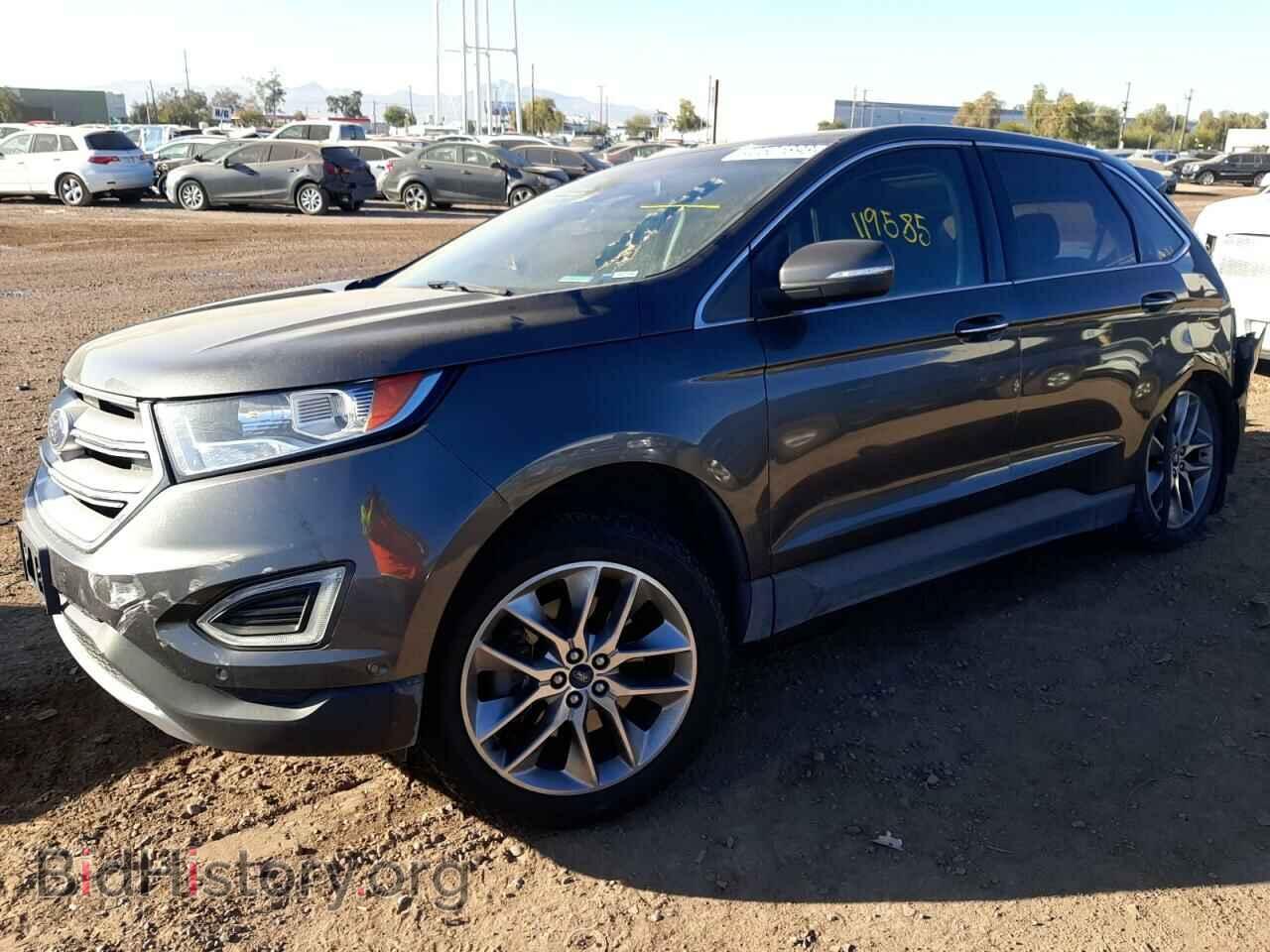 Photo 2FMPK3K87FBB39025 - FORD EDGE 2015