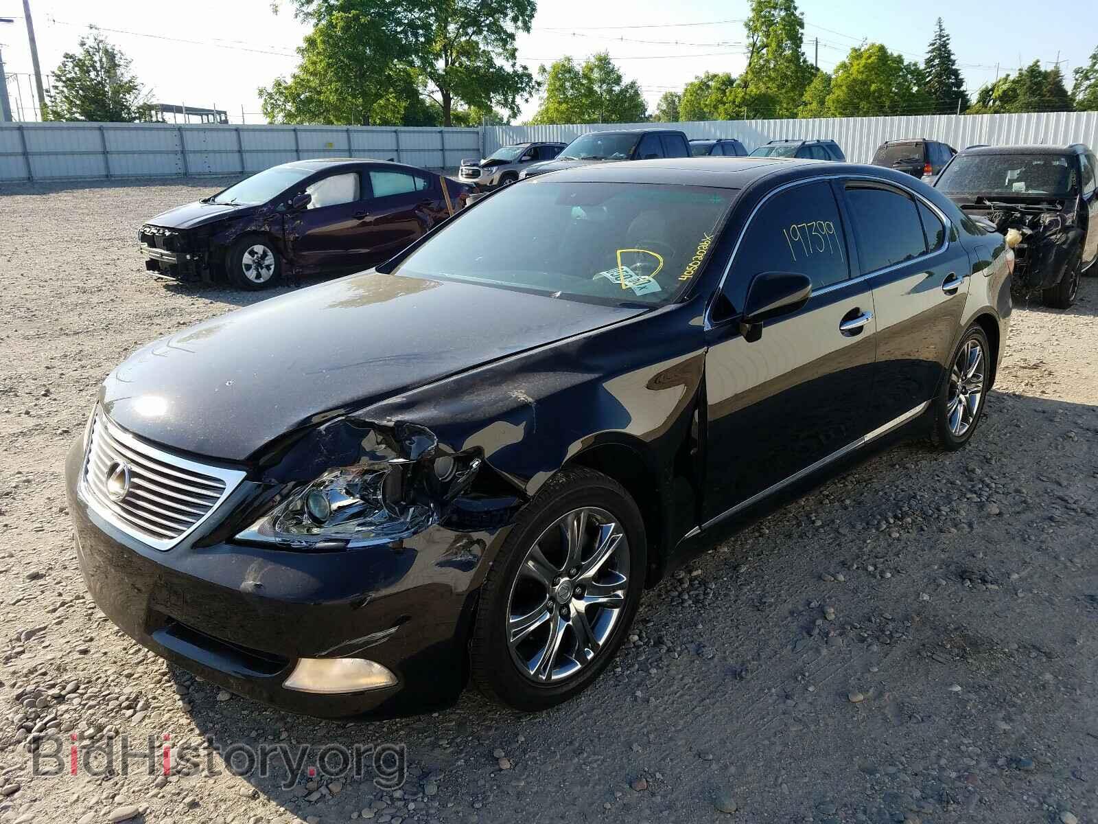 2008 LEXUS LS460 - VIN: JTHBL46F485081990 - Фото 2