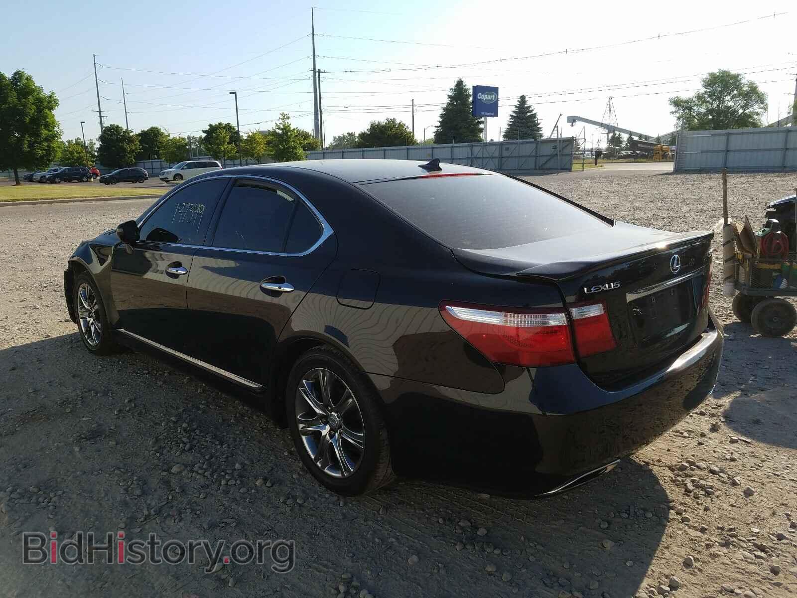 2008 LEXUS LS460 - VIN: JTHBL46F485081990 - Фото 3