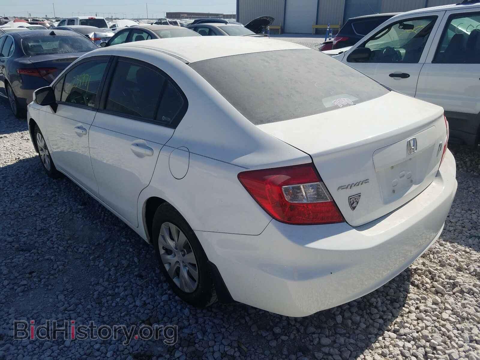 2012 HONDA CIVIC - VIN: 2HGFB2F52CH539451 - Фото 3