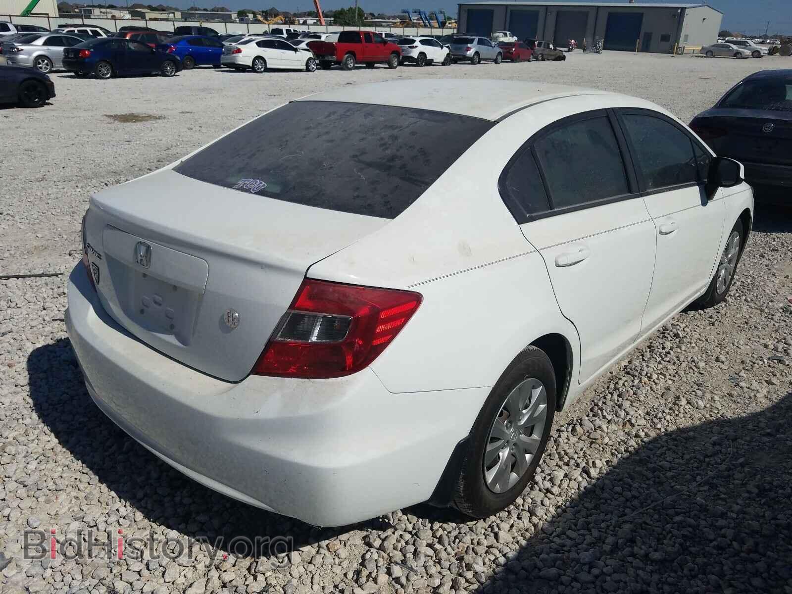 2012 HONDA CIVIC - VIN: 2HGFB2F52CH539451 - Фото 4