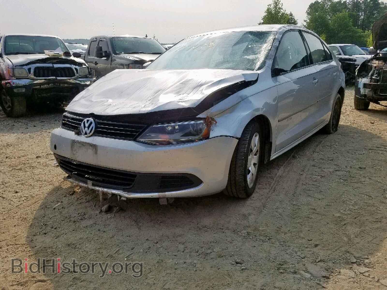 2014 VOLKSWAGEN JETTA - VIN: 3VWD17AJ5EM250897 - Фото 2