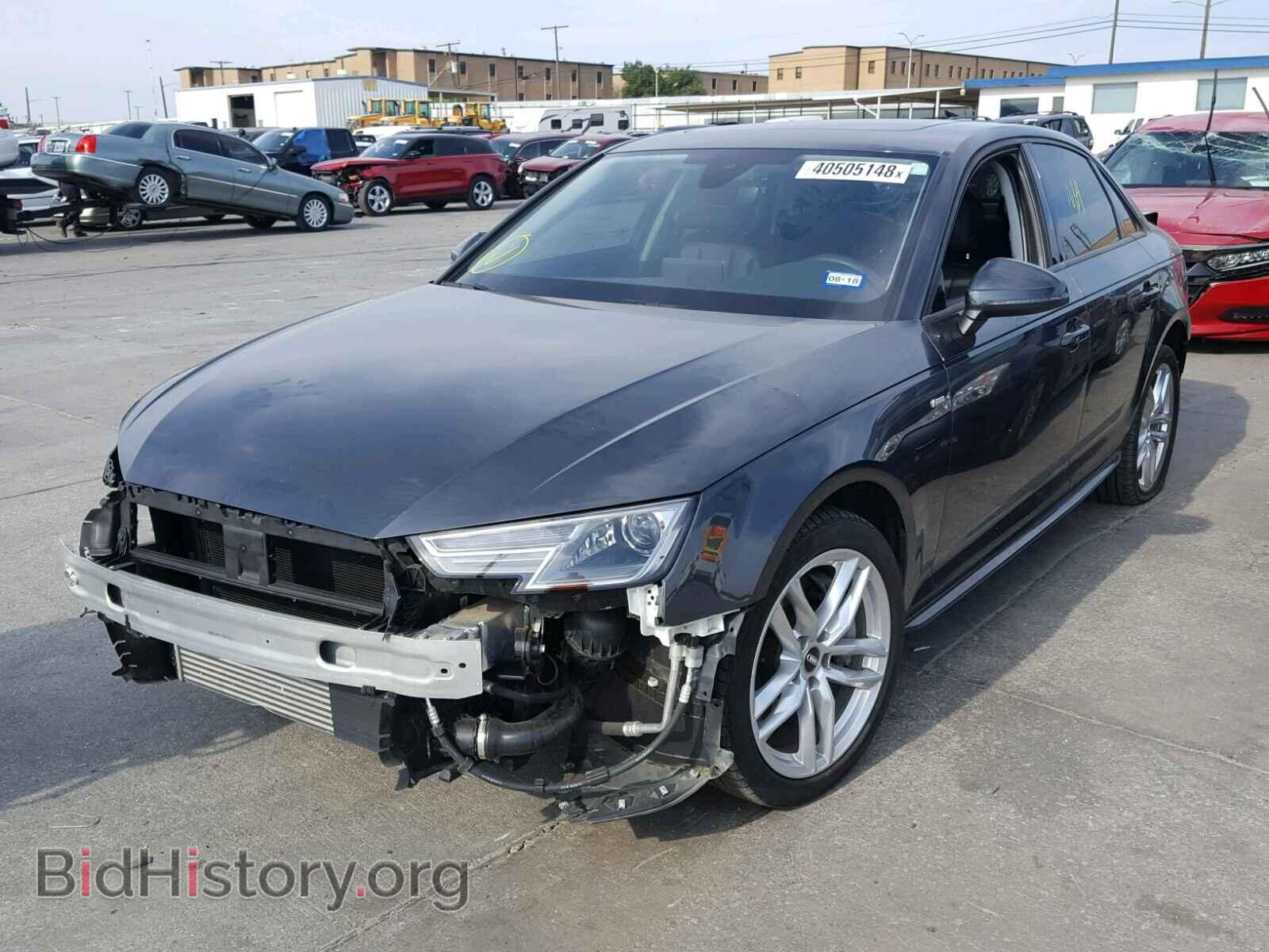 2017 AUDI A4 - VIN: WAUDNAF48HN051955 - Фото 2