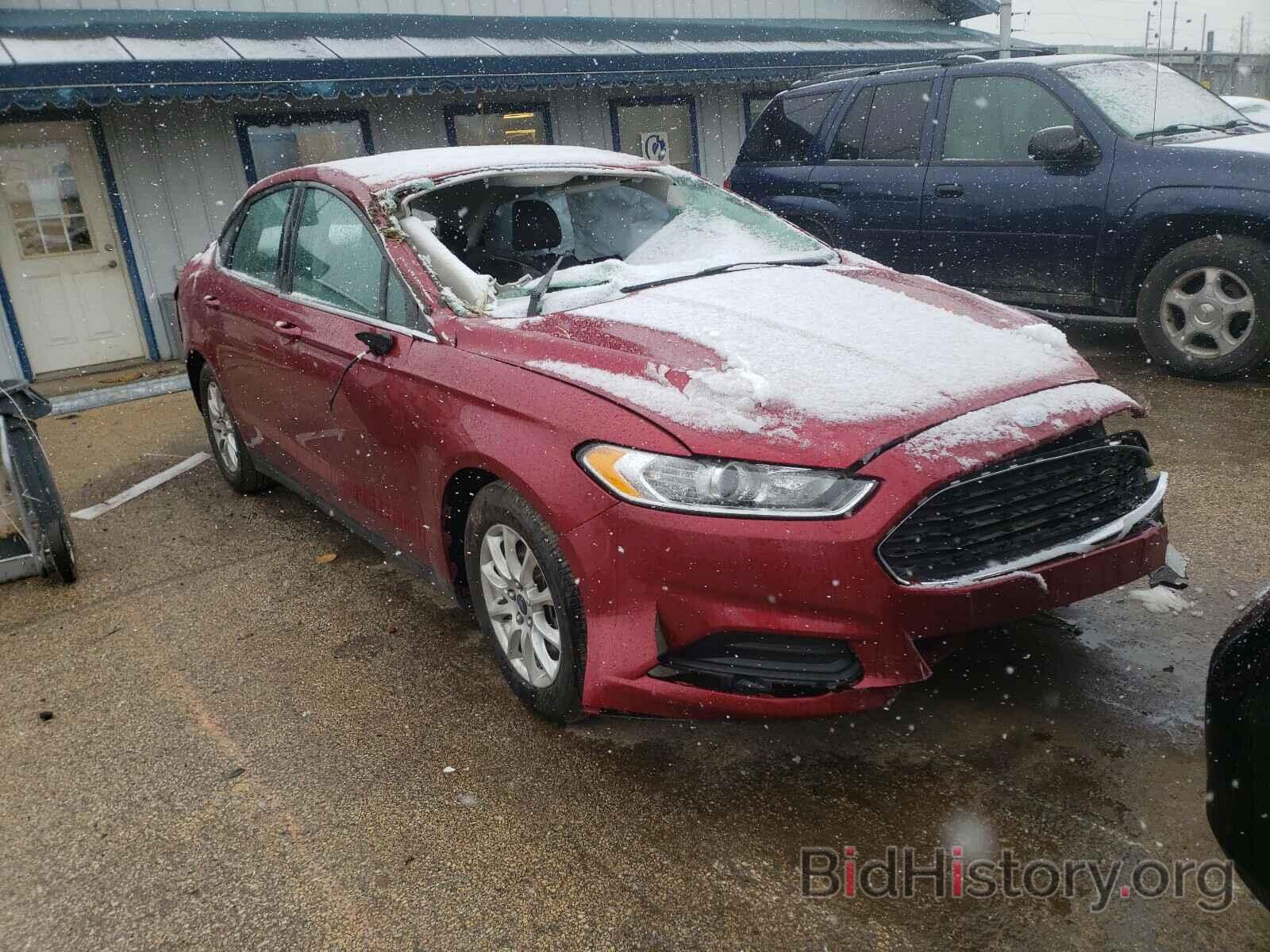 Photo 3FA6P0G79GR244528 - FORD FUSION 2016