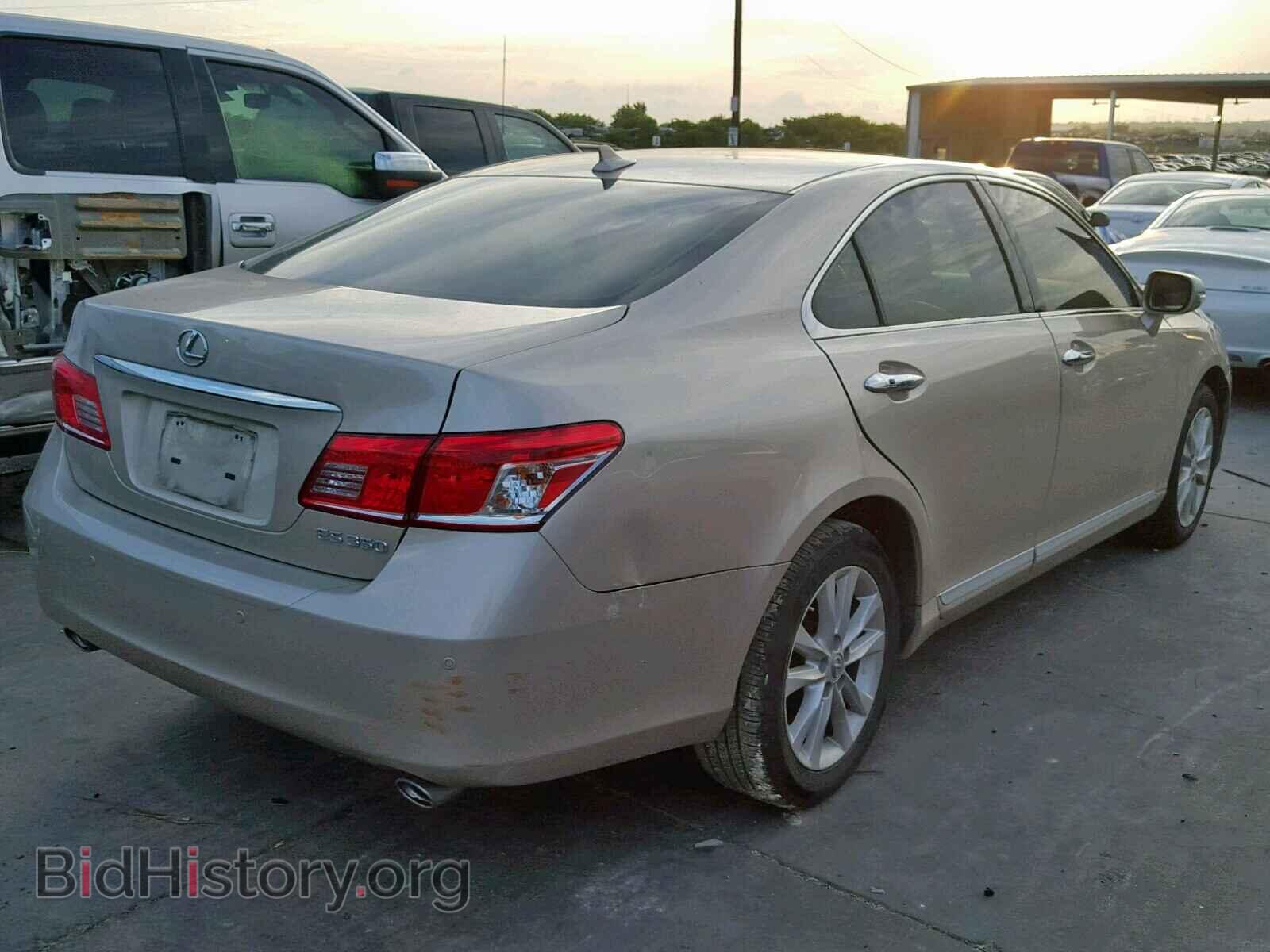 2011 LEXUS ES350 - VIN: JTHBK1EG2B2426261 - Фото 4