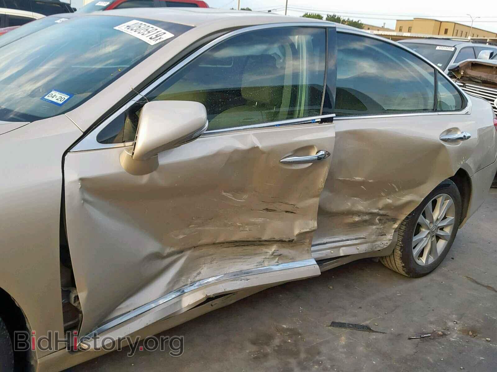 2011 LEXUS ES350 - VIN: JTHBK1EG2B2426261 - Фото 9