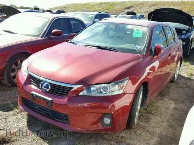 2011 LEXUS CT 200 - VIN: JTHKD5BH5B2004242 - Фото 2