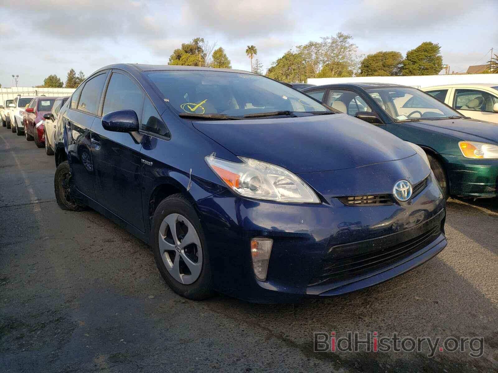 Фотография JTDKN3DUXD1734718 - TOYOTA PRIUS 2013