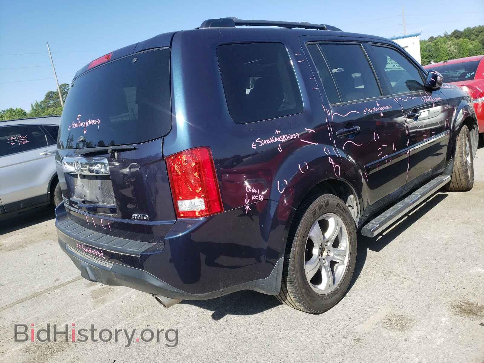 2012 HONDA PILOT - VIN: 5FNYF4H69CB010470 - Photo 4
