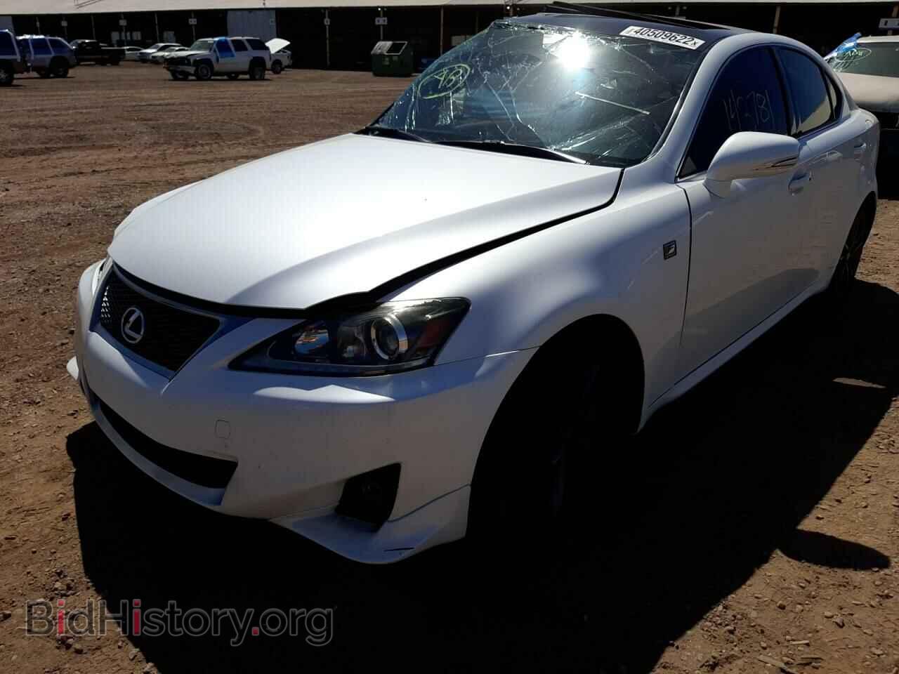 2012 LEXUS IS - VIN: JTHBF5C25C5172371 - Фото 2