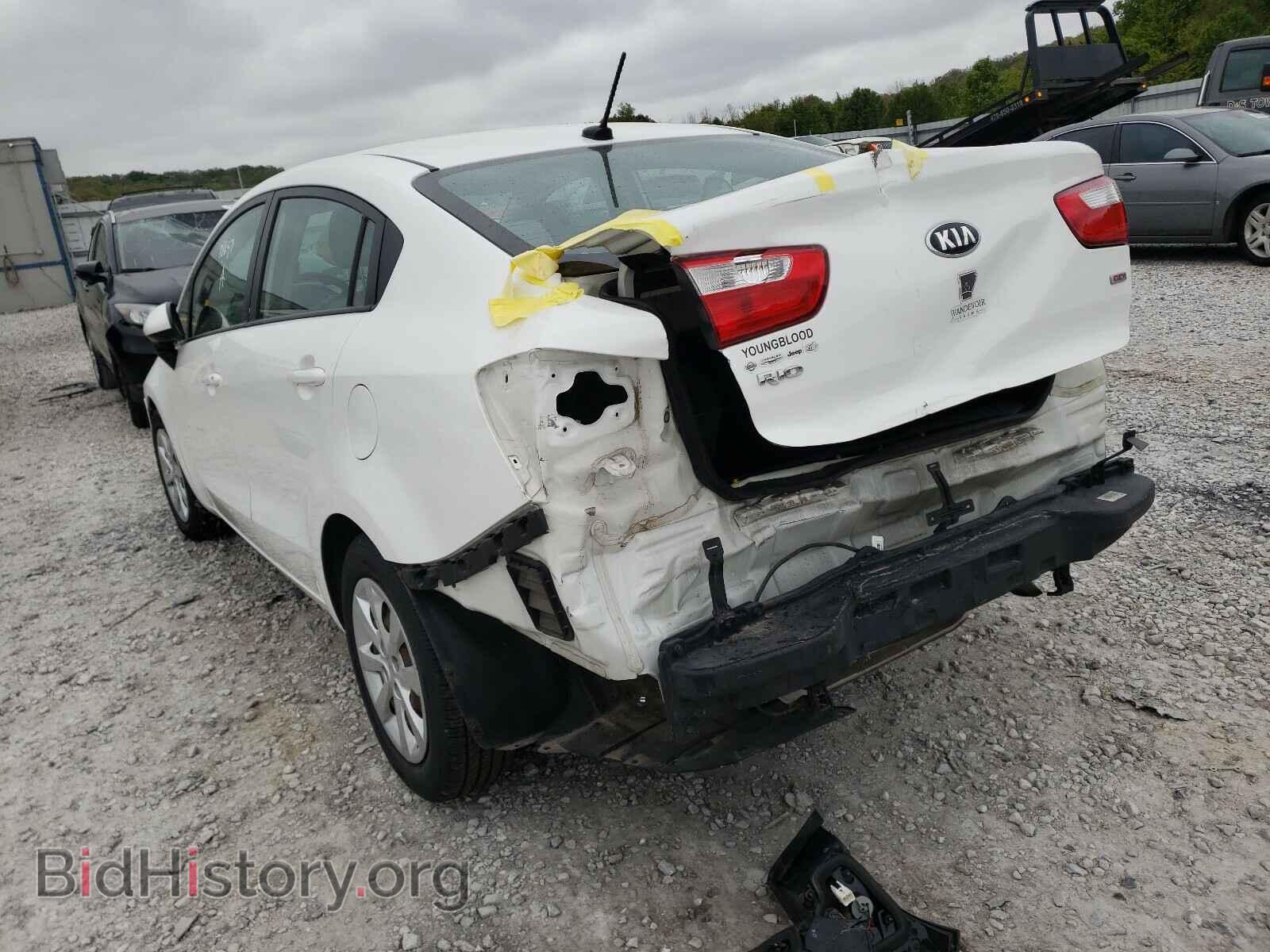 2016 KIA RIO - VIN: KNADM4A35G6637685 - Фото 3