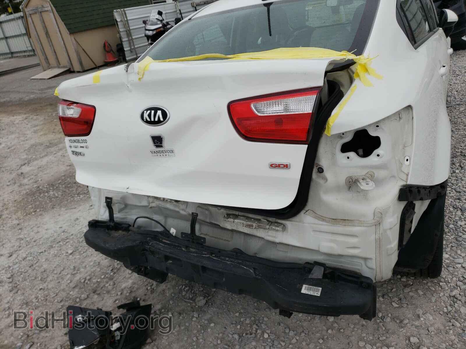 2016 KIA RIO - VIN: KNADM4A35G6637685 - Фото 9