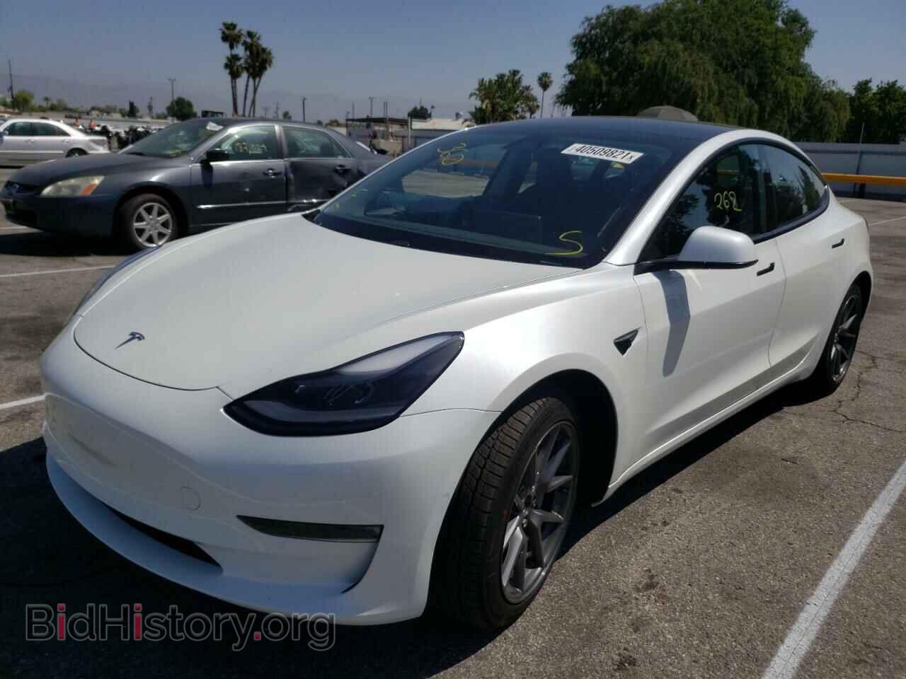 2021 TESLA MODEL 3 - VIN: 5YJ3E1EA3MF939592 - Фото 2