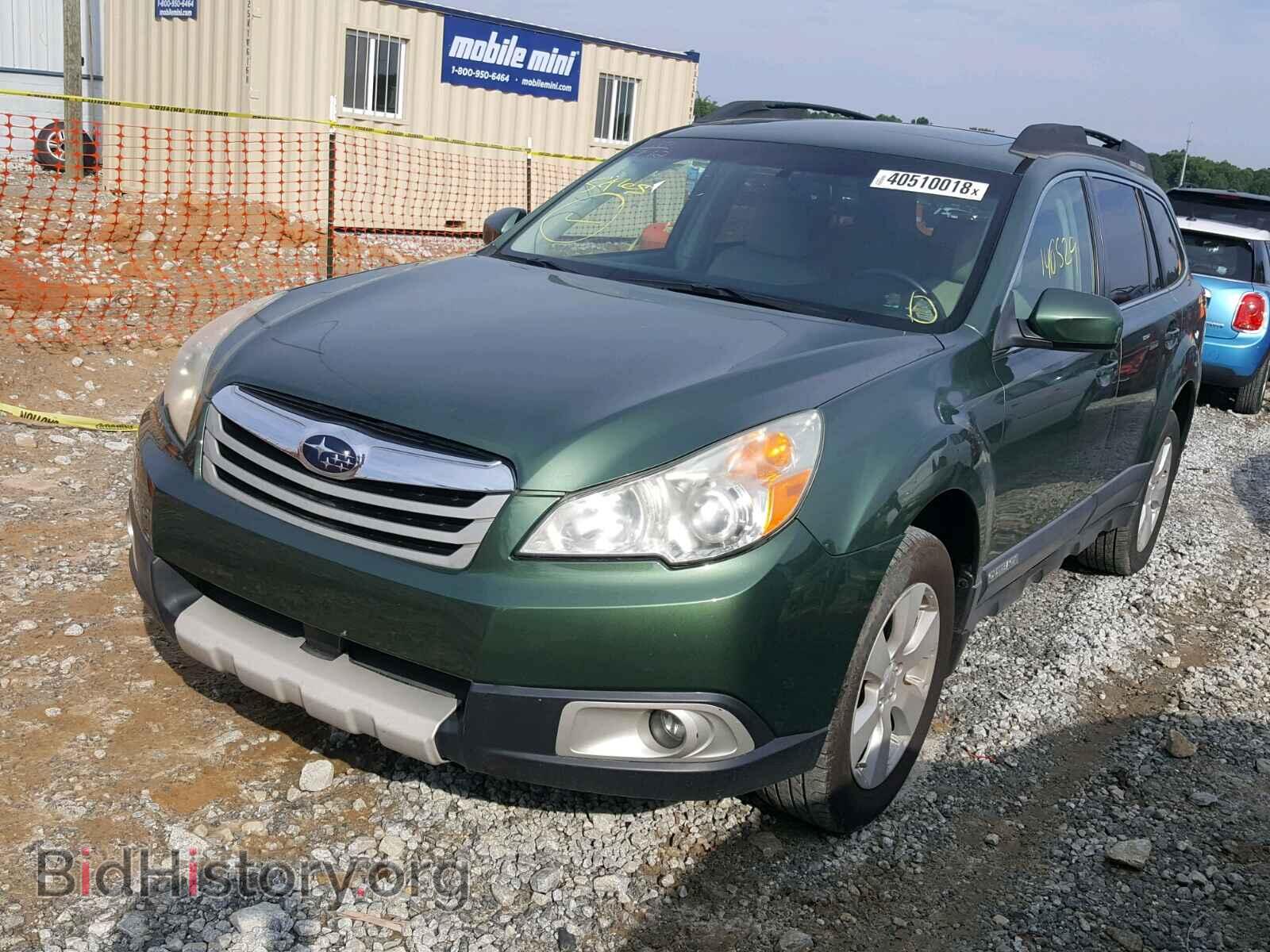 2011 SUBARU OUTBACK - VIN: 4S4BRBKC1B3378701 - Фото 2
