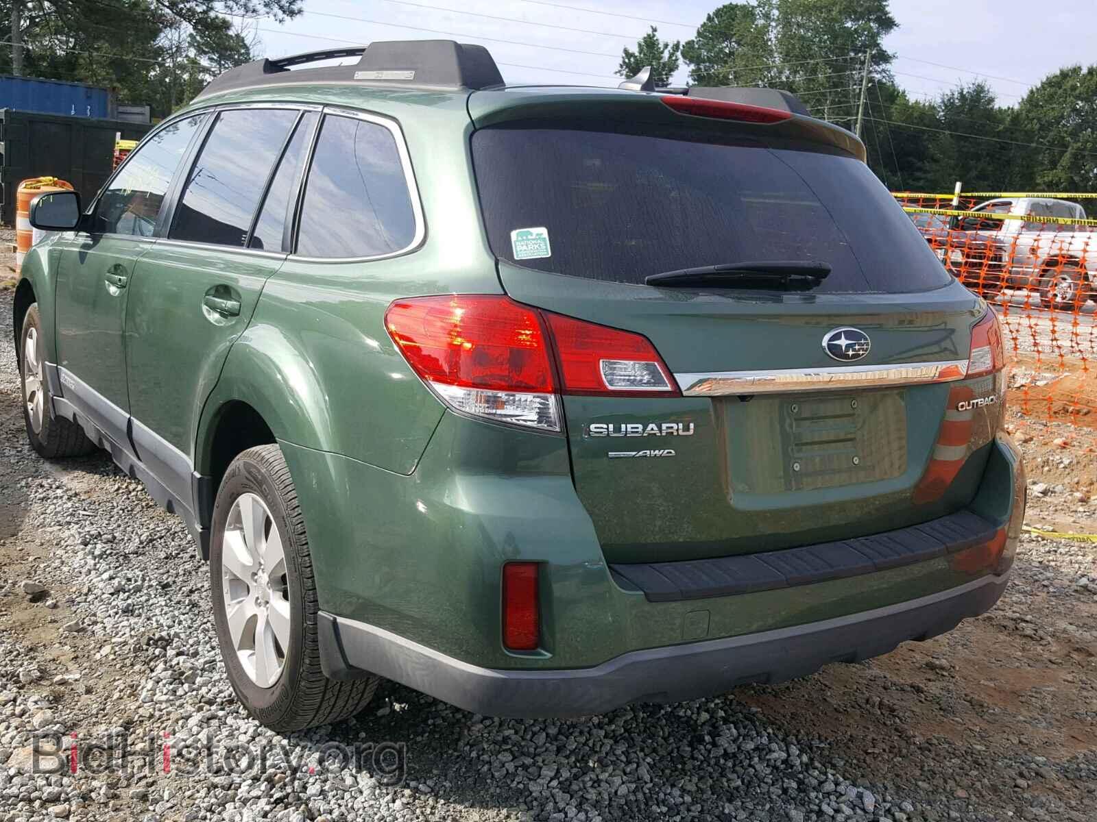 2011 SUBARU OUTBACK - VIN: 4S4BRBKC1B3378701 - Фото 3
