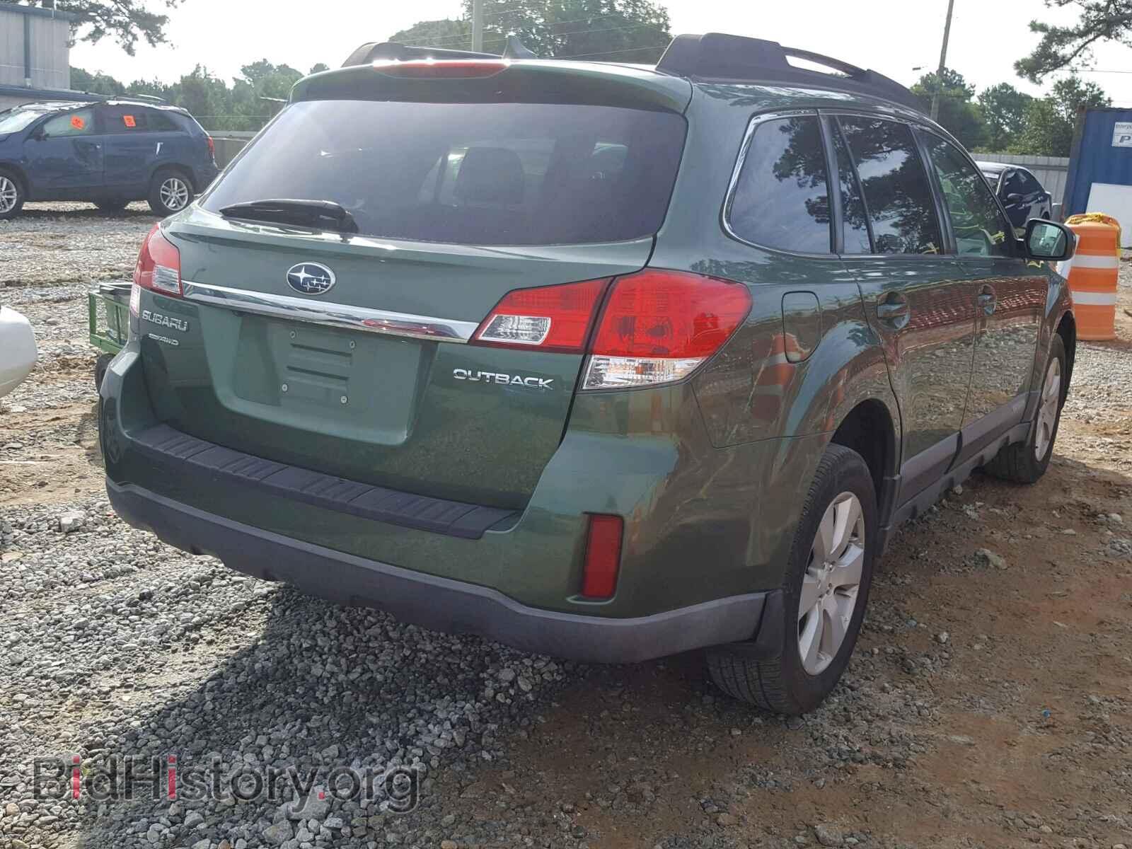 2011 SUBARU OUTBACK - VIN: 4S4BRBKC1B3378701 - Фото 4