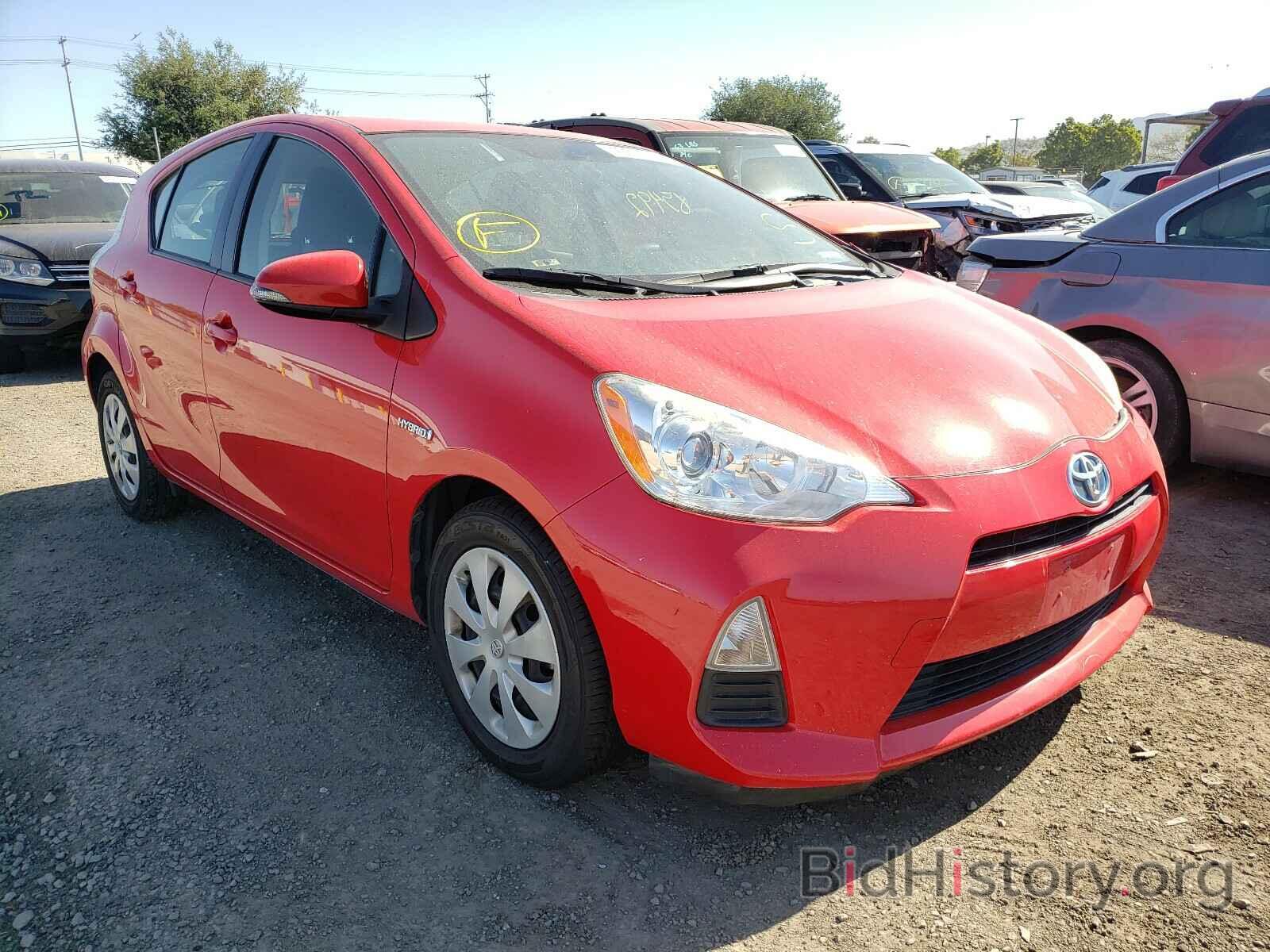 Photo JTDKDTB33E1060250 - TOYOTA PRIUS 2014