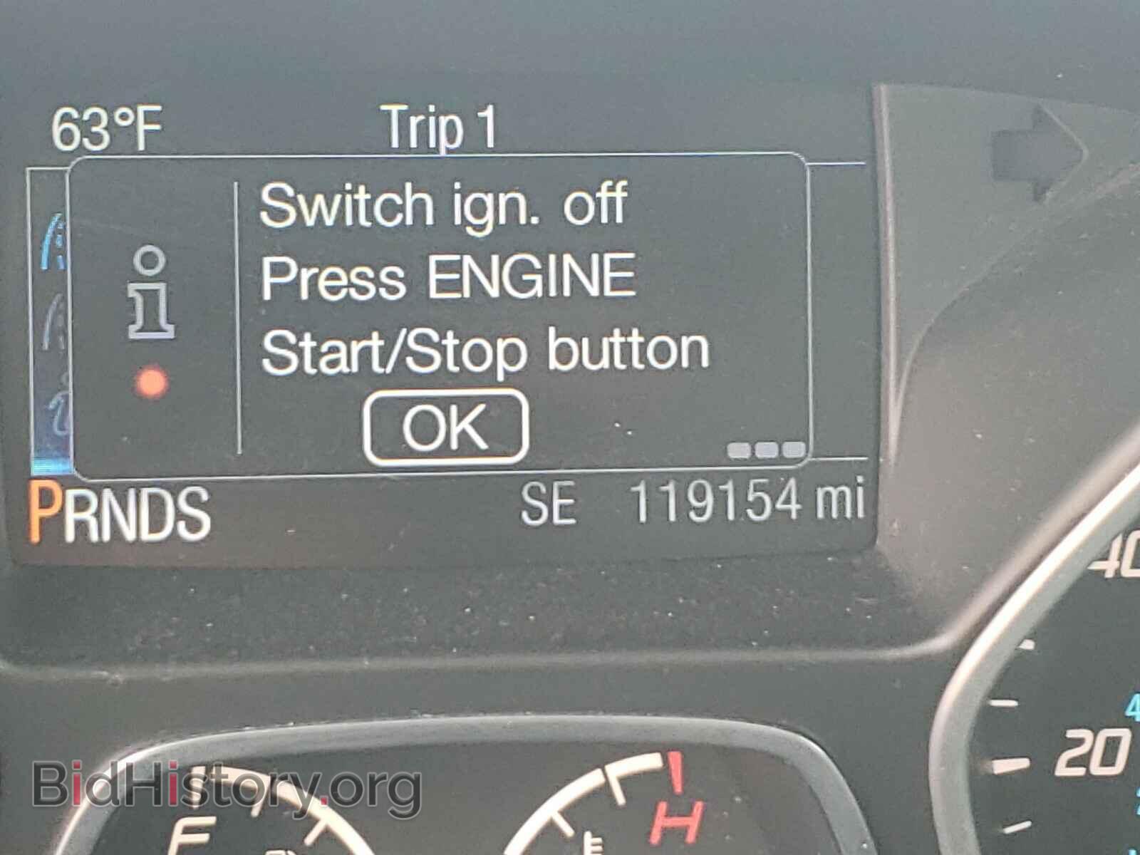 2014 FORD ESCAPE - VIN: 1FMCU9JX4EUC50127 - Фото 8