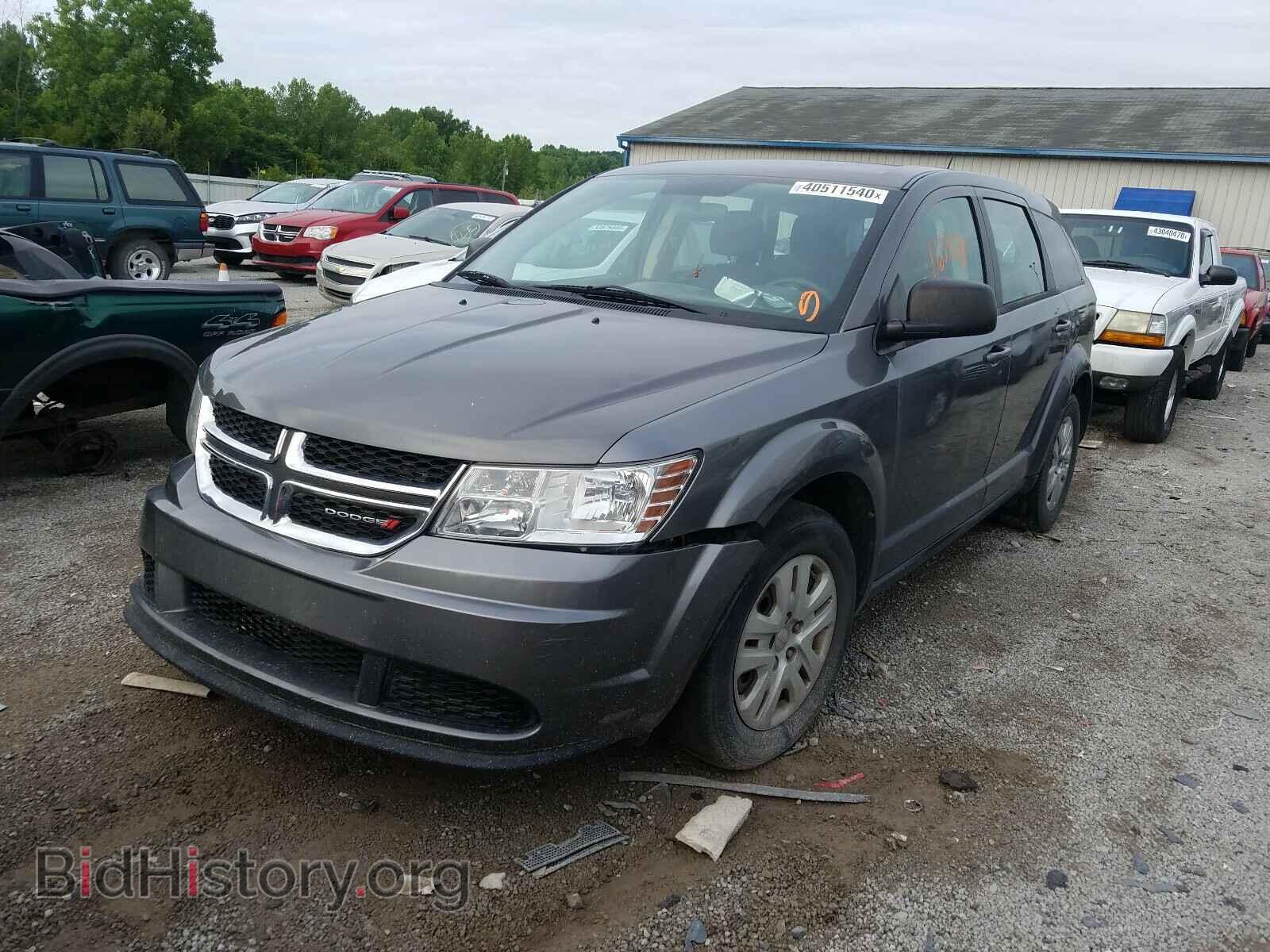 2013 DODGE JOURNEY - VIN: 3C4PDCAB2DT687267 - Фото 2