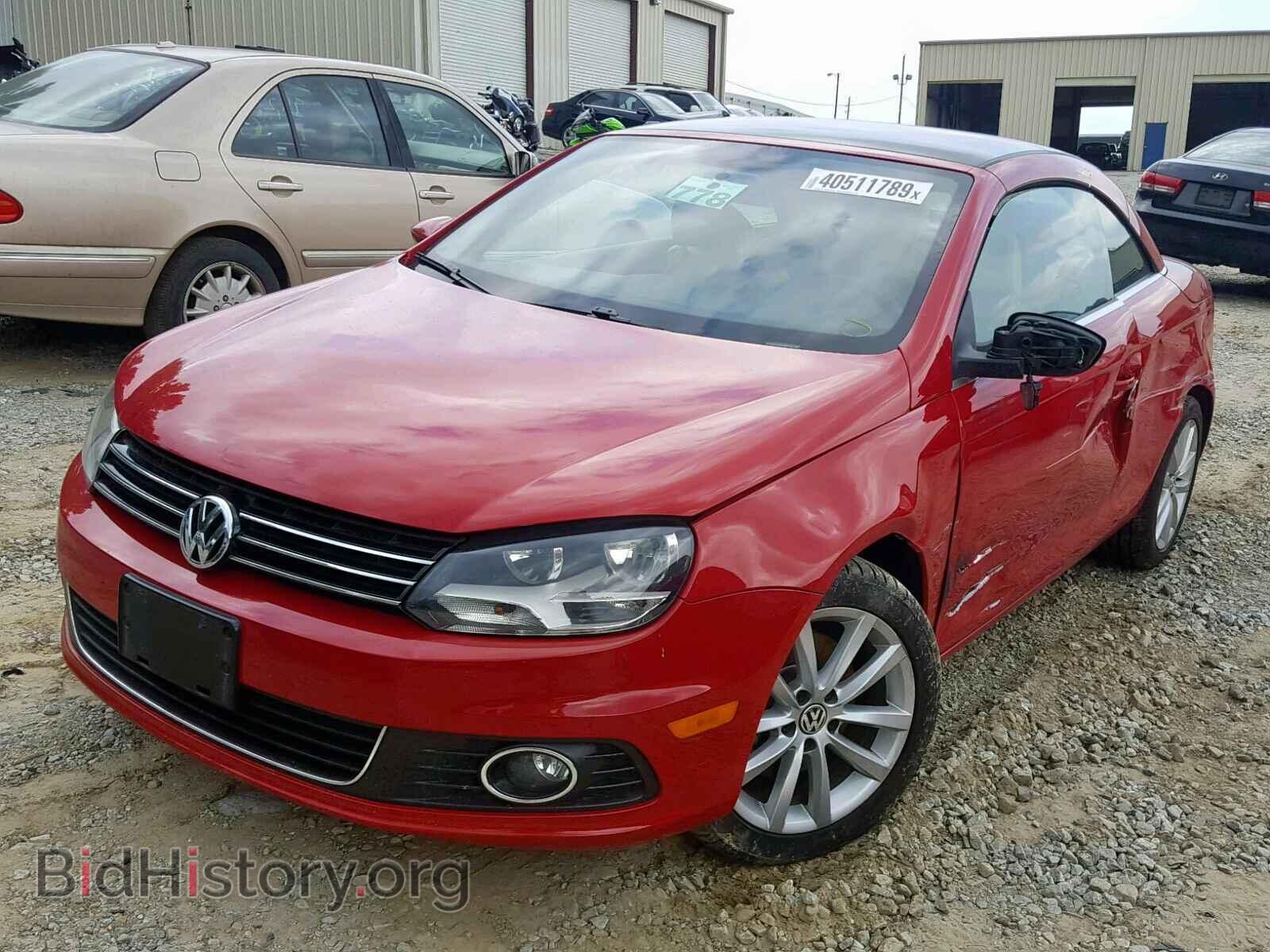 2014 VOLKSWAGEN EOS - VIN: WVWBW8AH9EV001281 - Фото 2