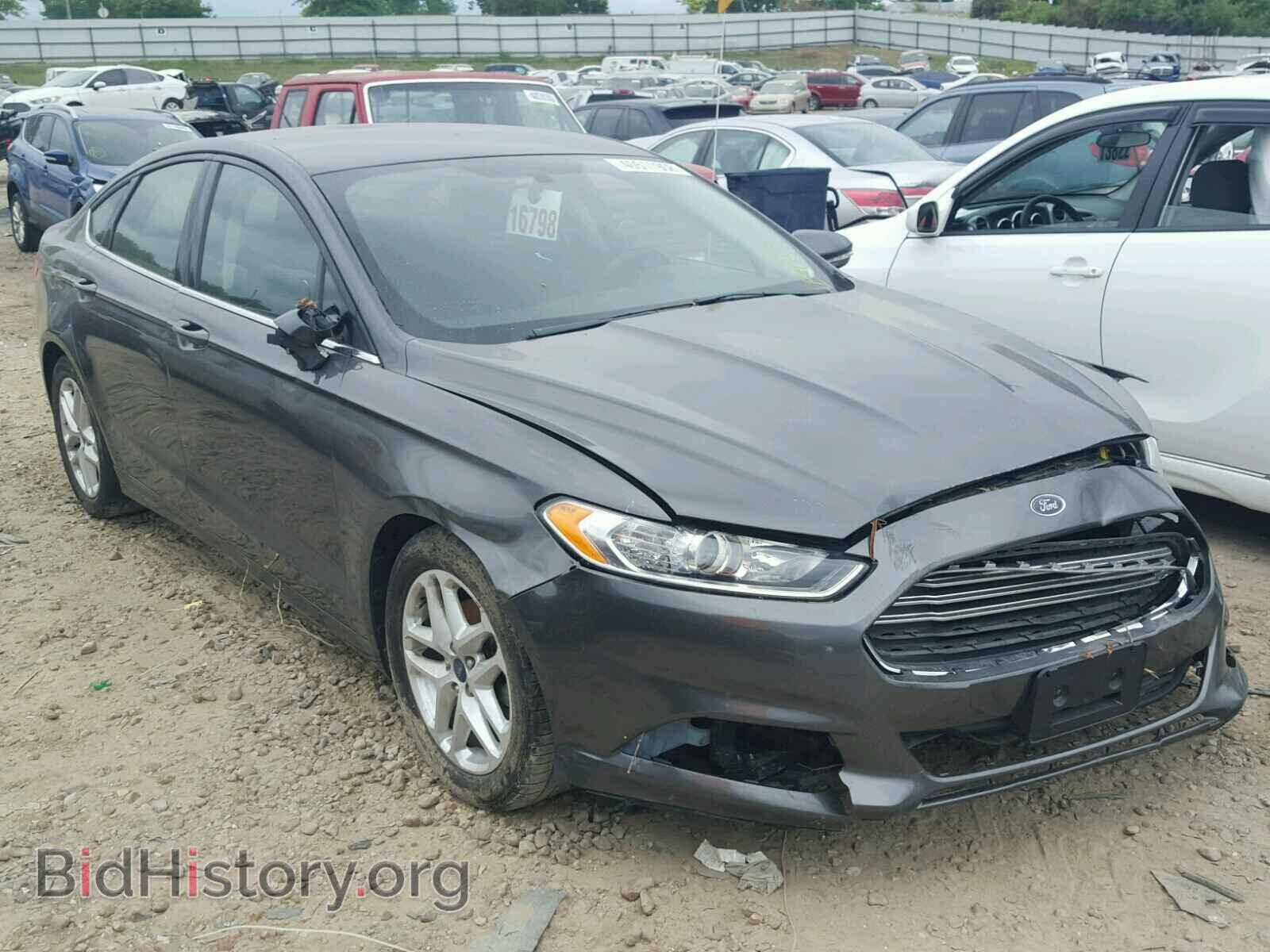 Photo 3FA6P0H72GR306754 - FORD FUSION SE 2016