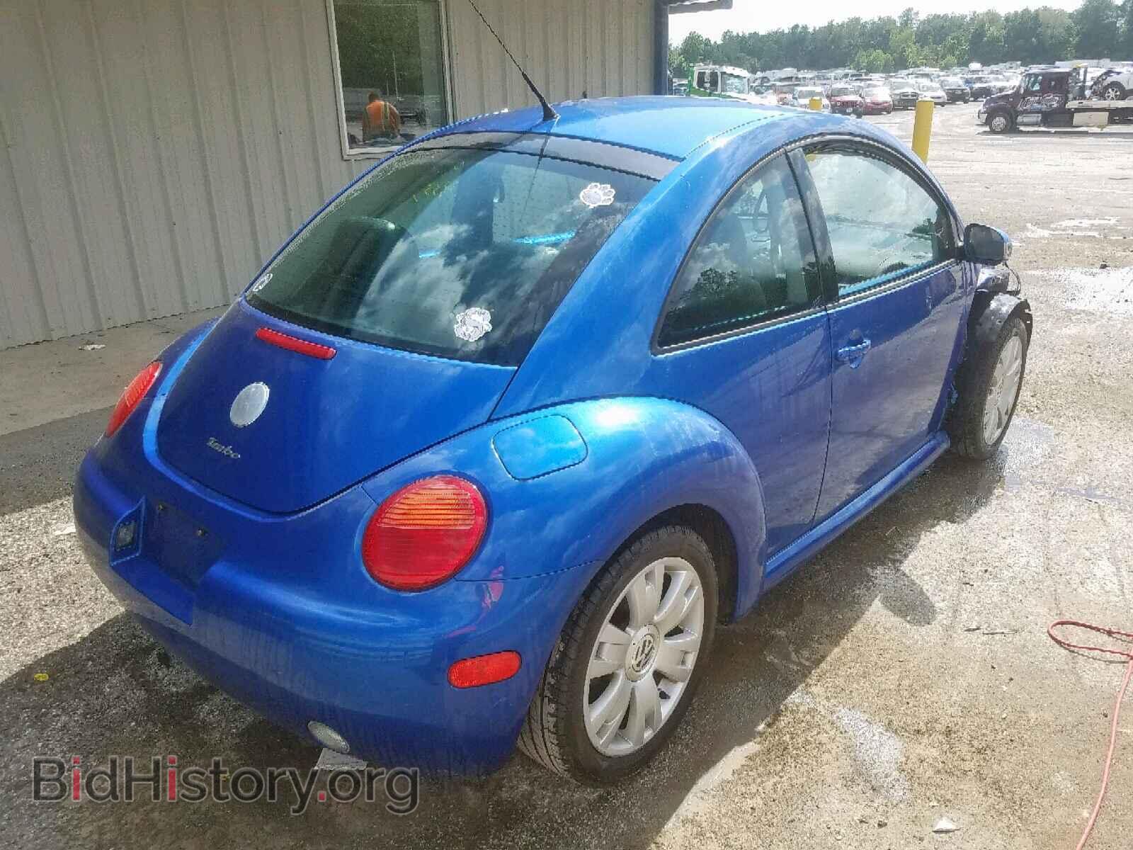 2003 VOLKSWAGEN BEETLE - VIN: 3VWCD21C53M438355 - Фото 4