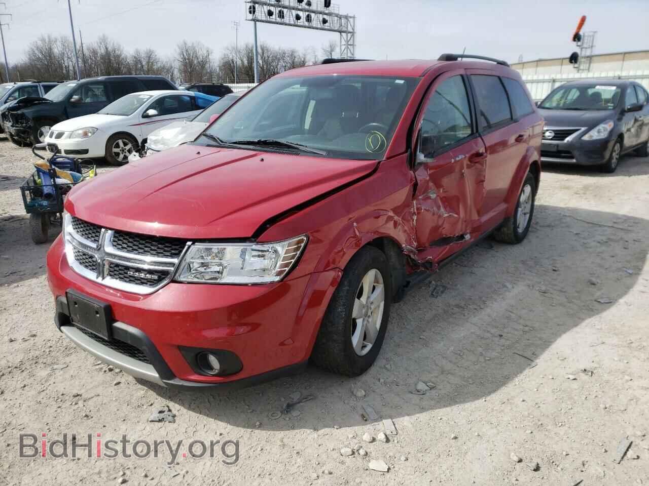 2012 DODGE JOURNEY - VIN: 3C4PDCBG1CT255827 - Фото 2