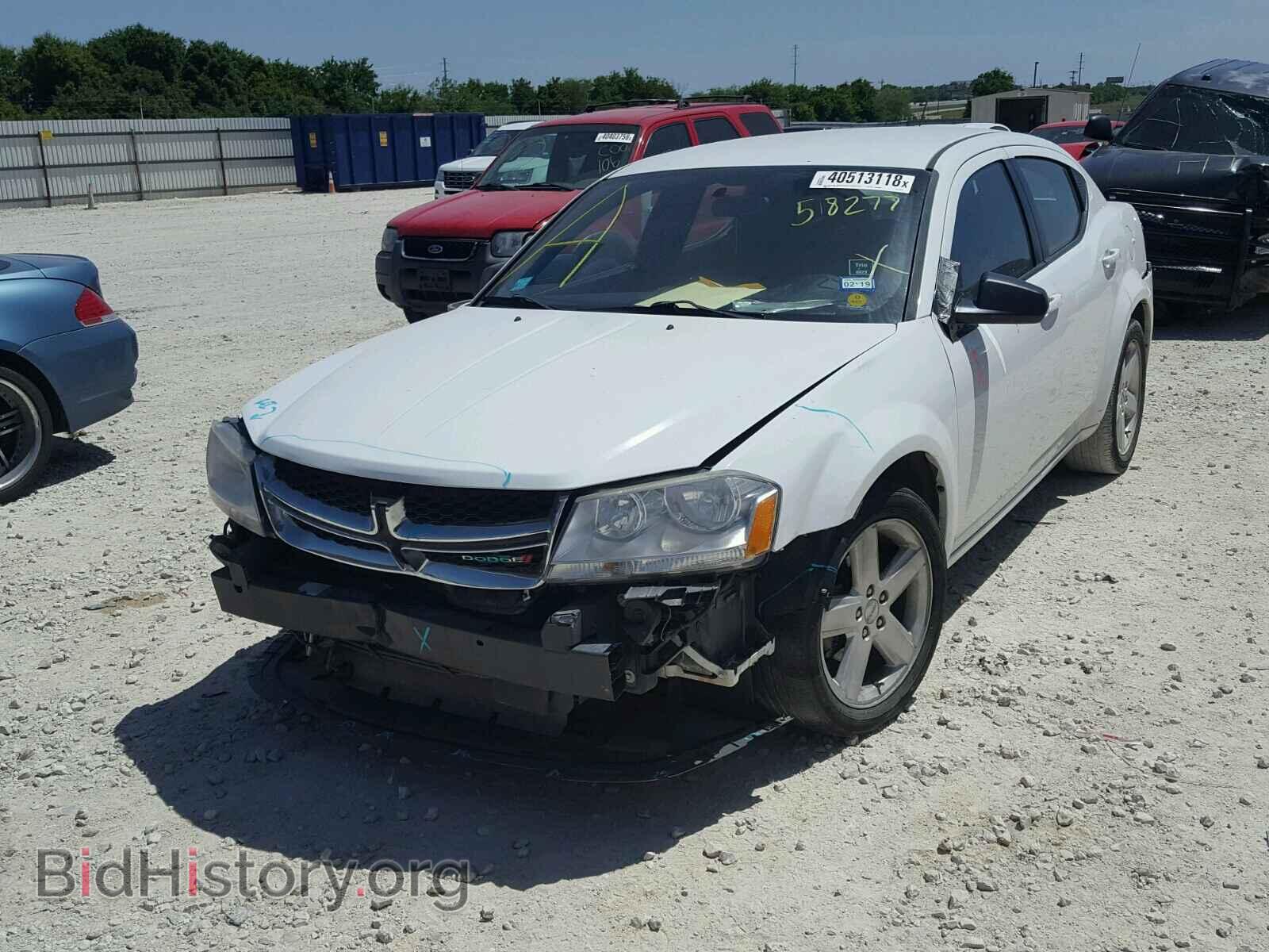 2013 DODGE AVENGER - VIN: 1C3CDZAB8DN518277 - Photo 2