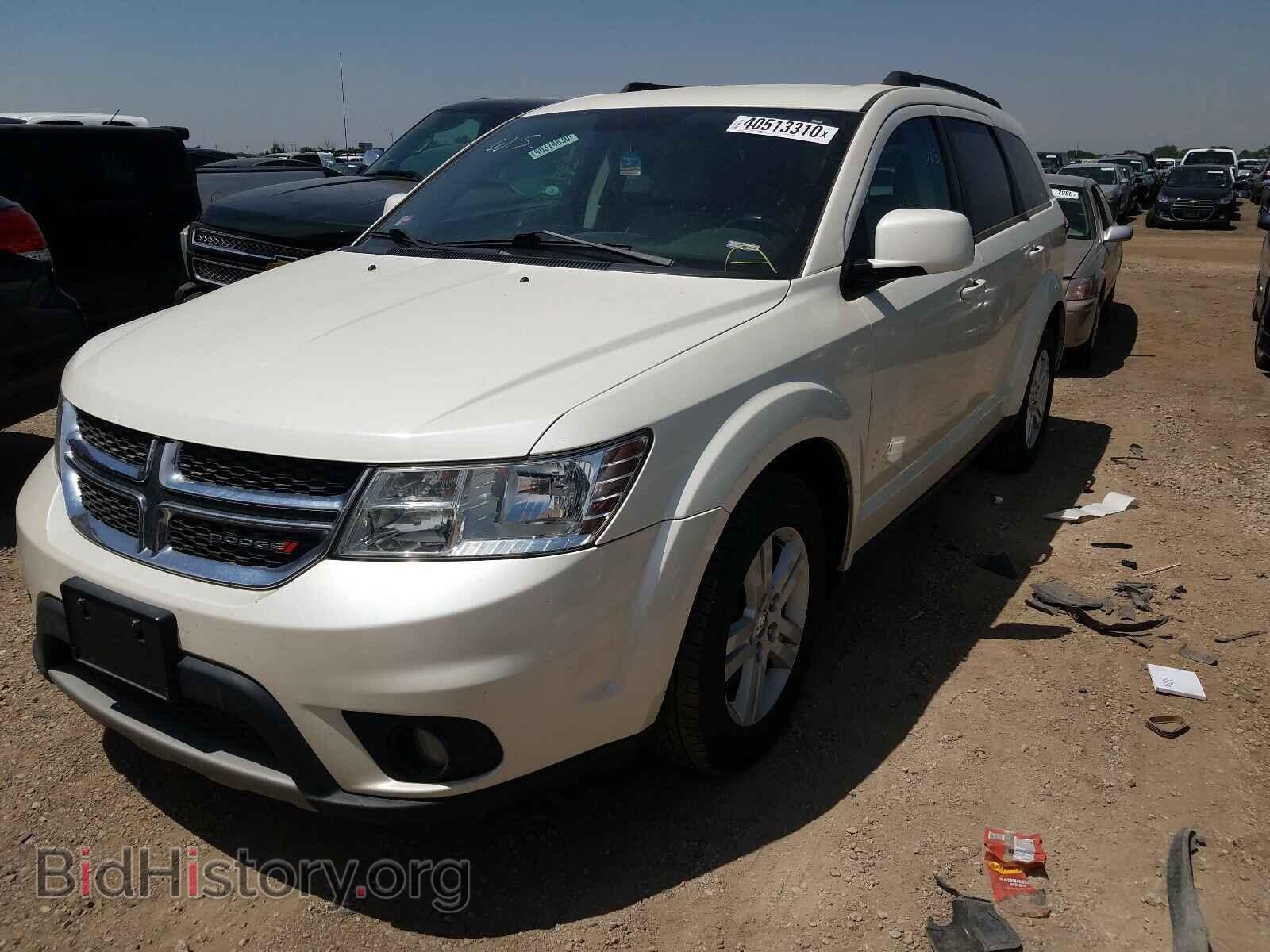 2012 DODGE JOURNEY - VIN: 3C4PDCBB8CT323433 - Фото 2