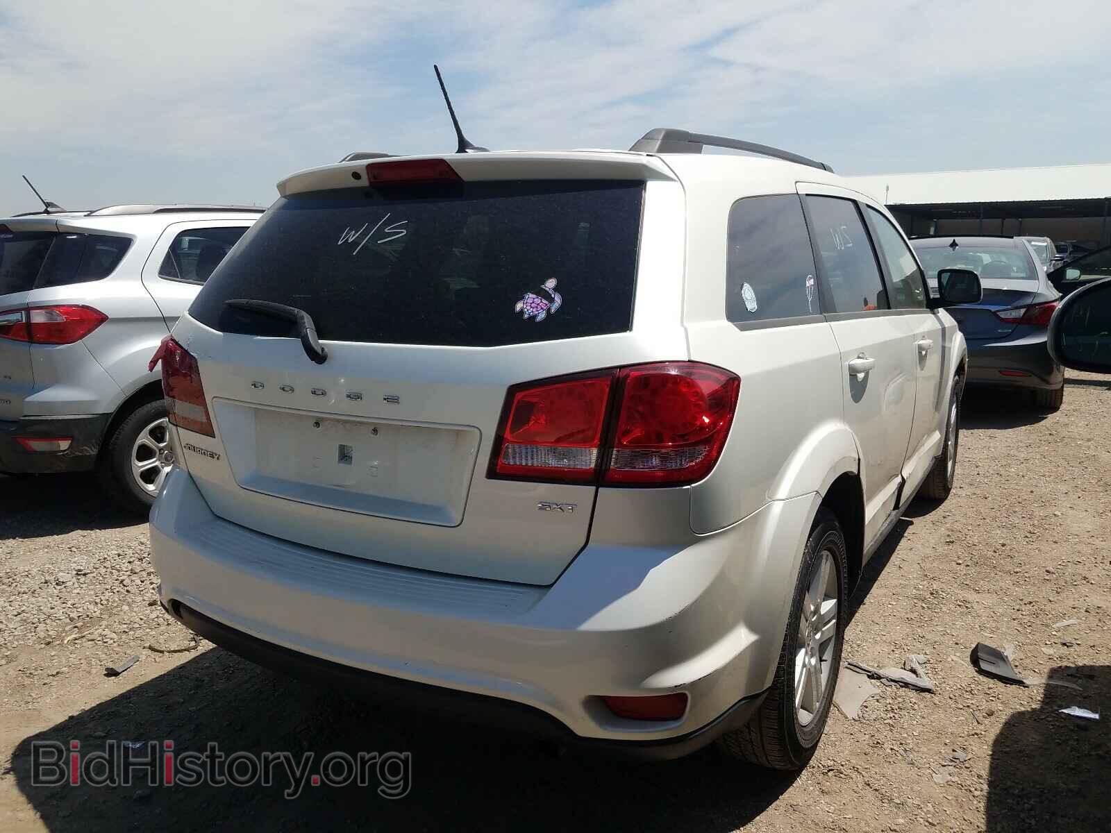 2012 DODGE JOURNEY - VIN: 3C4PDCBB8CT323433 - Фото 4