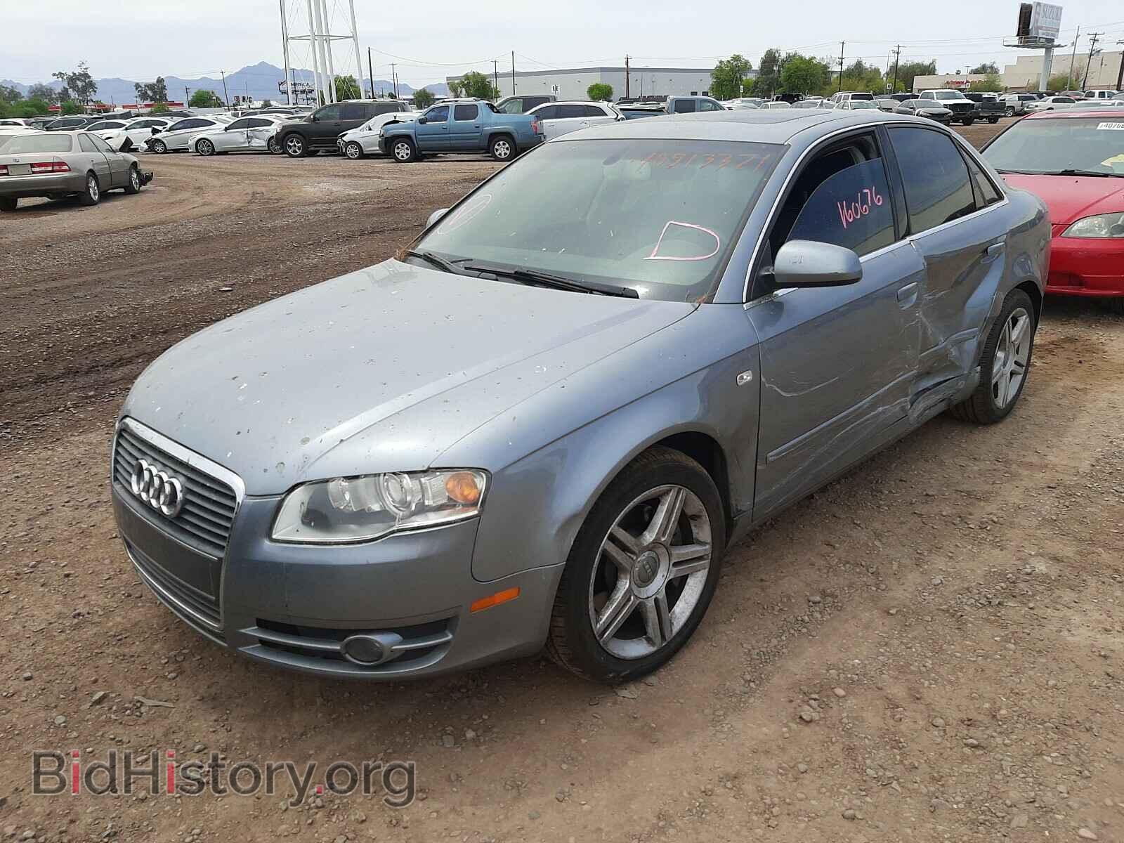 2007 AUDI A4 - VIN: WAUAF78E87A041733 - Фото 2