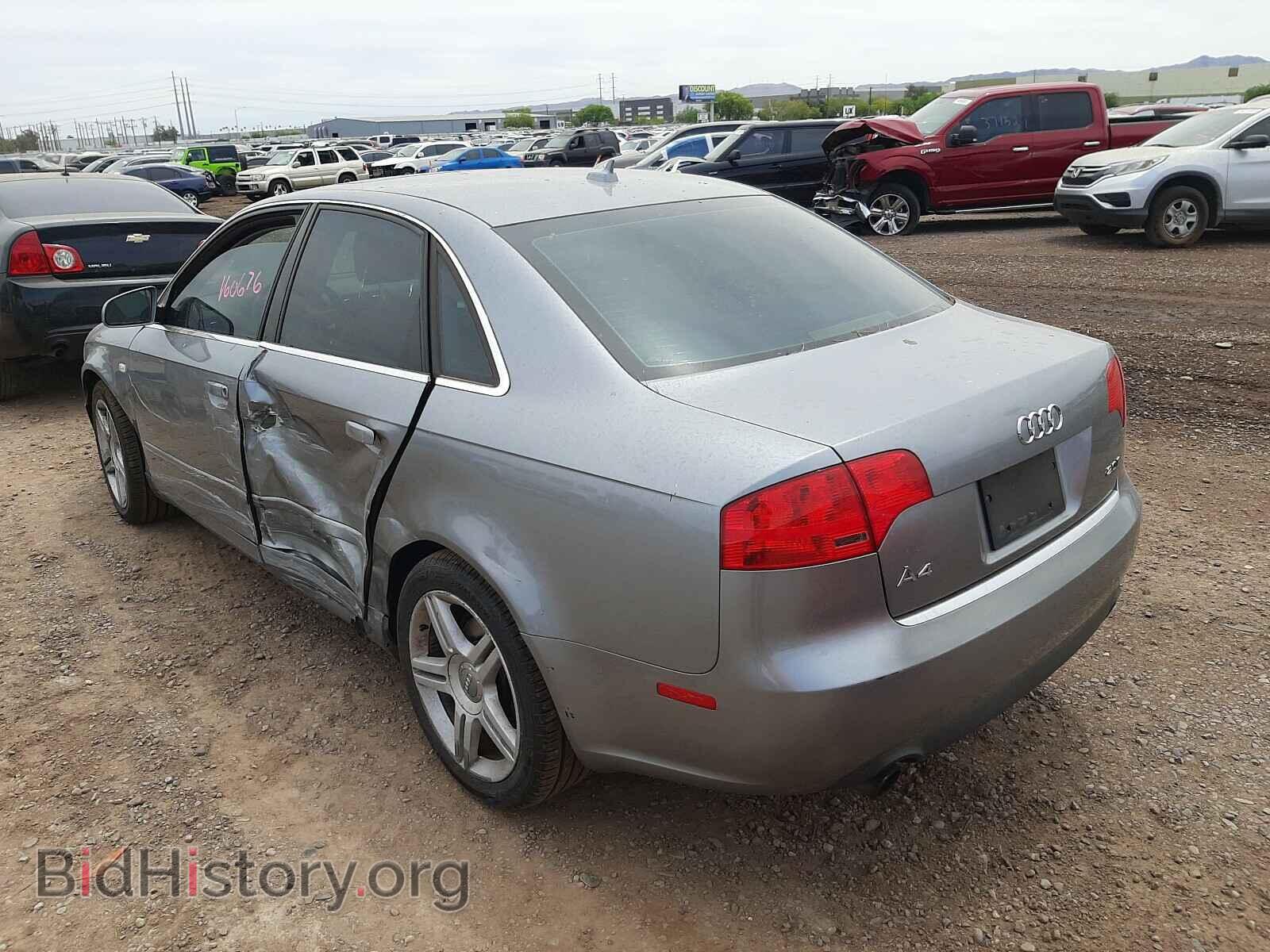 2007 AUDI A4 - VIN: WAUAF78E87A041733 - Фото 3