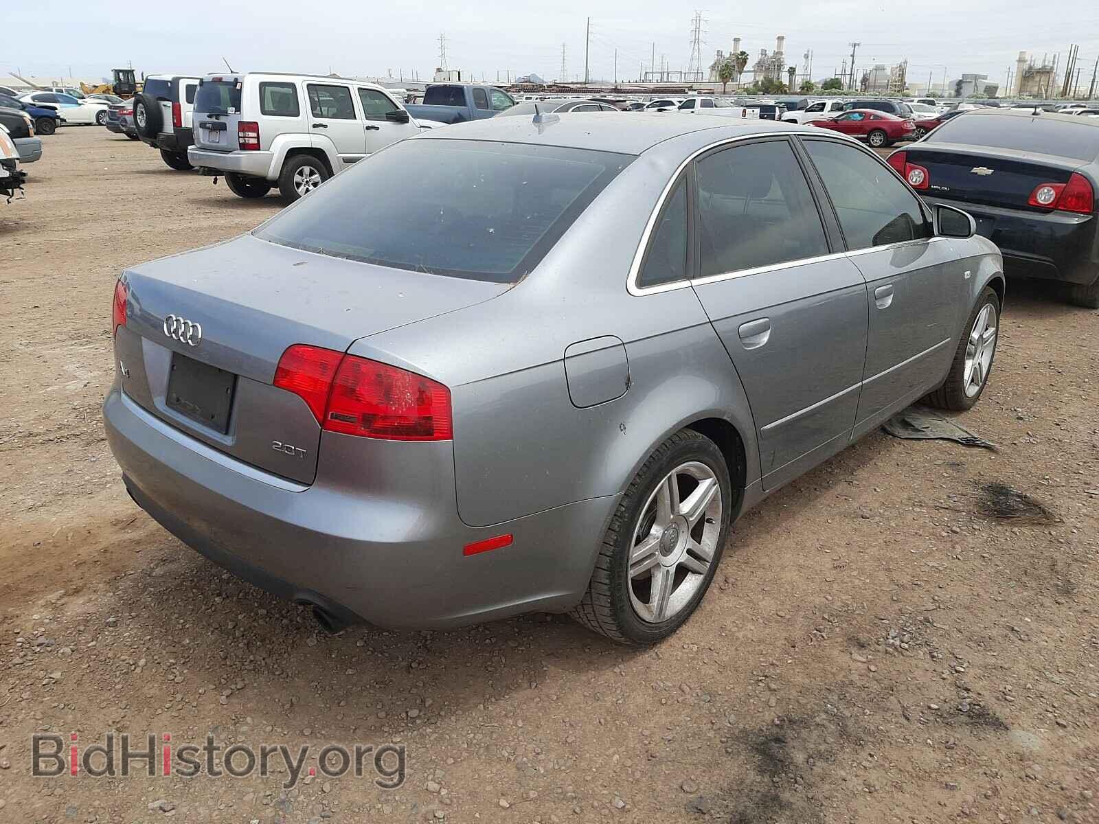 2007 AUDI A4 - VIN: WAUAF78E87A041733 - Фото 4