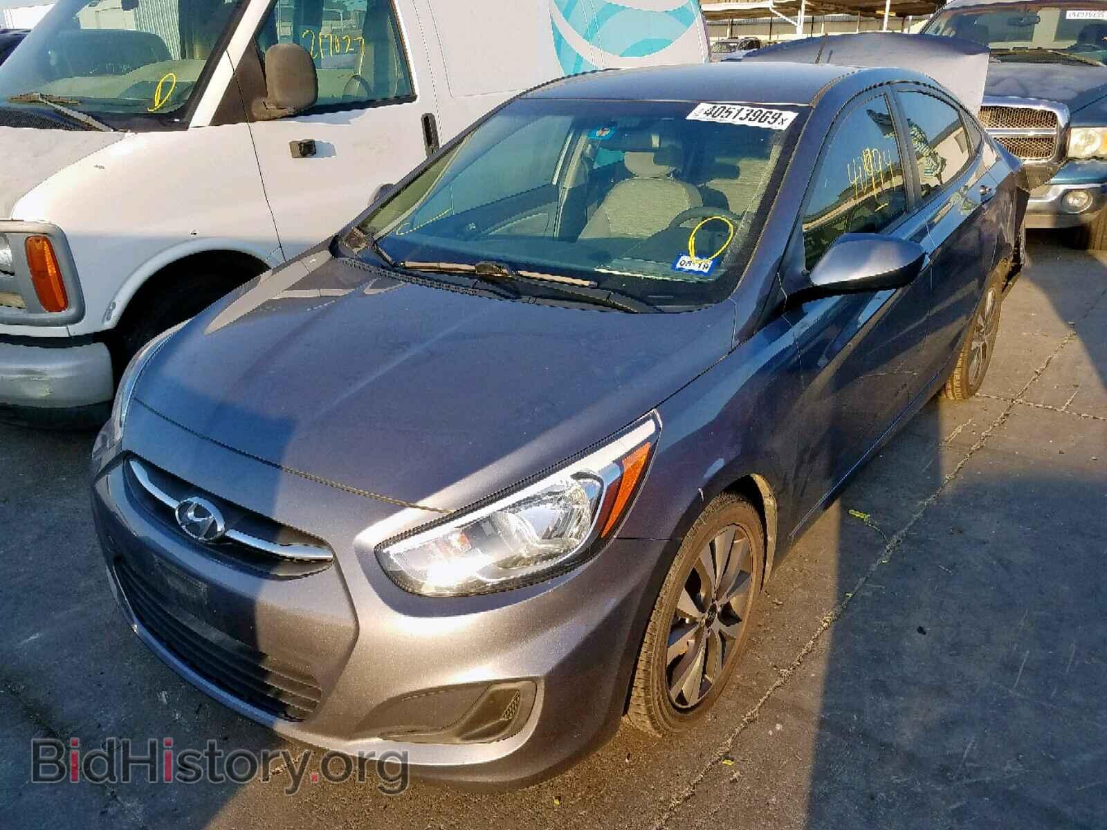 2017 HYUNDAI ACCENT - VIN: KMHCT4AE3HU281166 - Фото 2