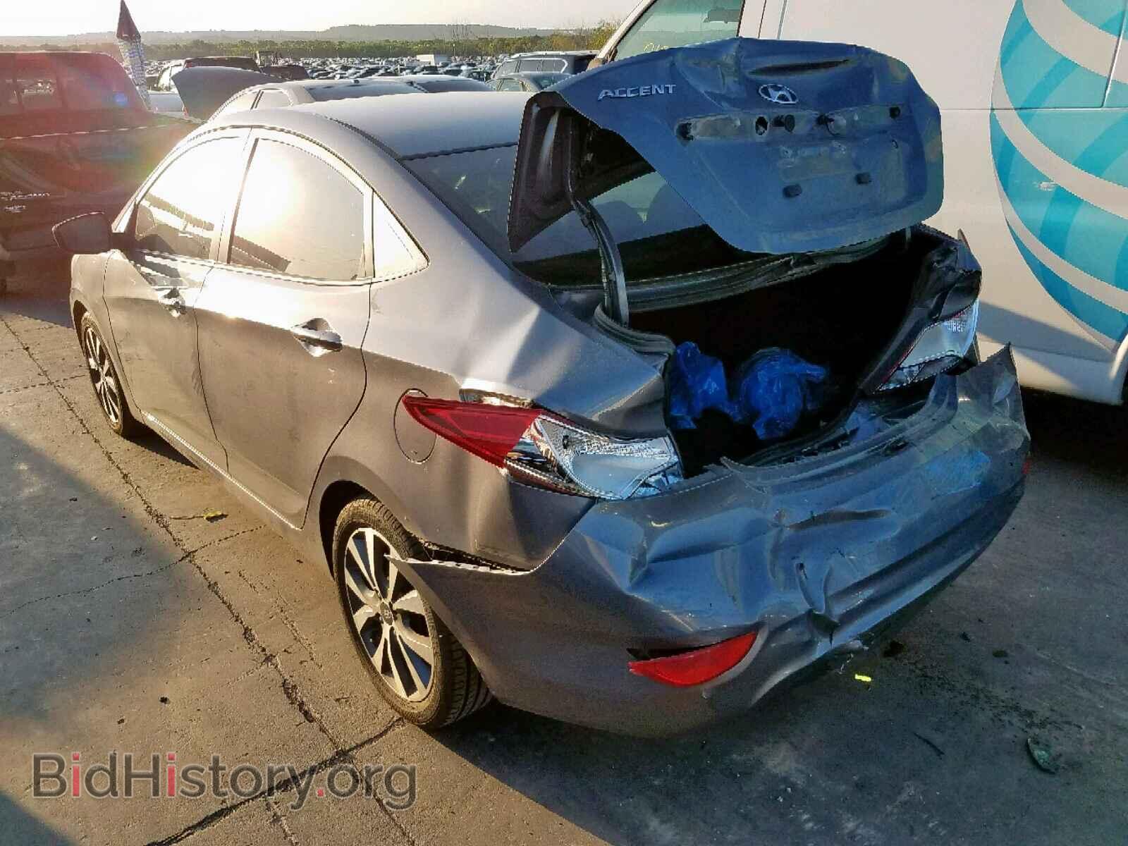 2017 HYUNDAI ACCENT - VIN: KMHCT4AE3HU281166 - Фото 3