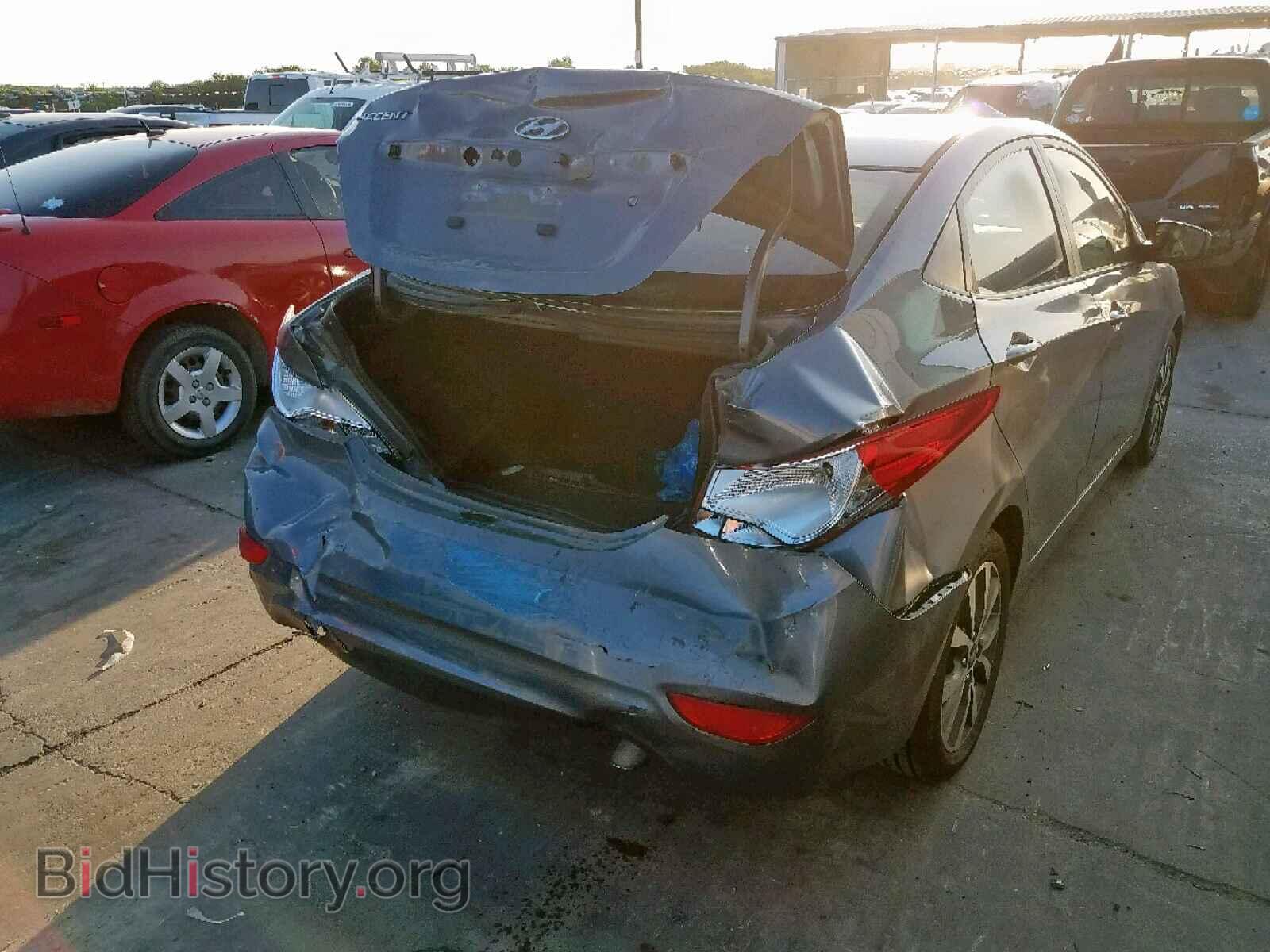 2017 HYUNDAI ACCENT - VIN: KMHCT4AE3HU281166 - Фото 4