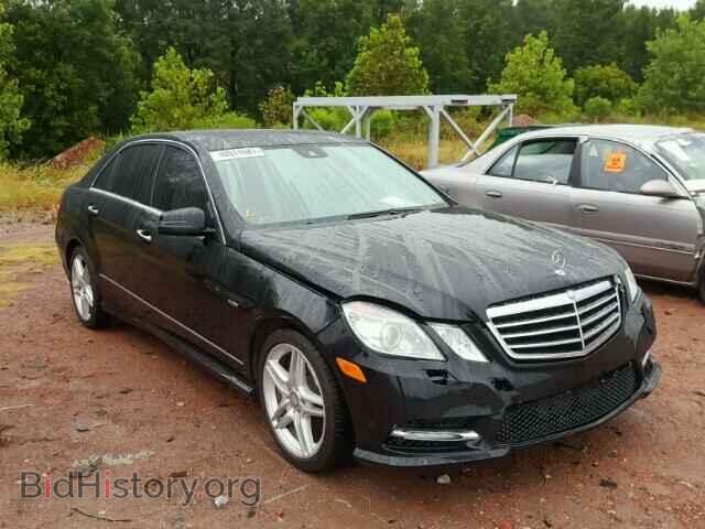 Photo WDDHF5KB0CA648567 - MERCEDES-BENZ E 2012