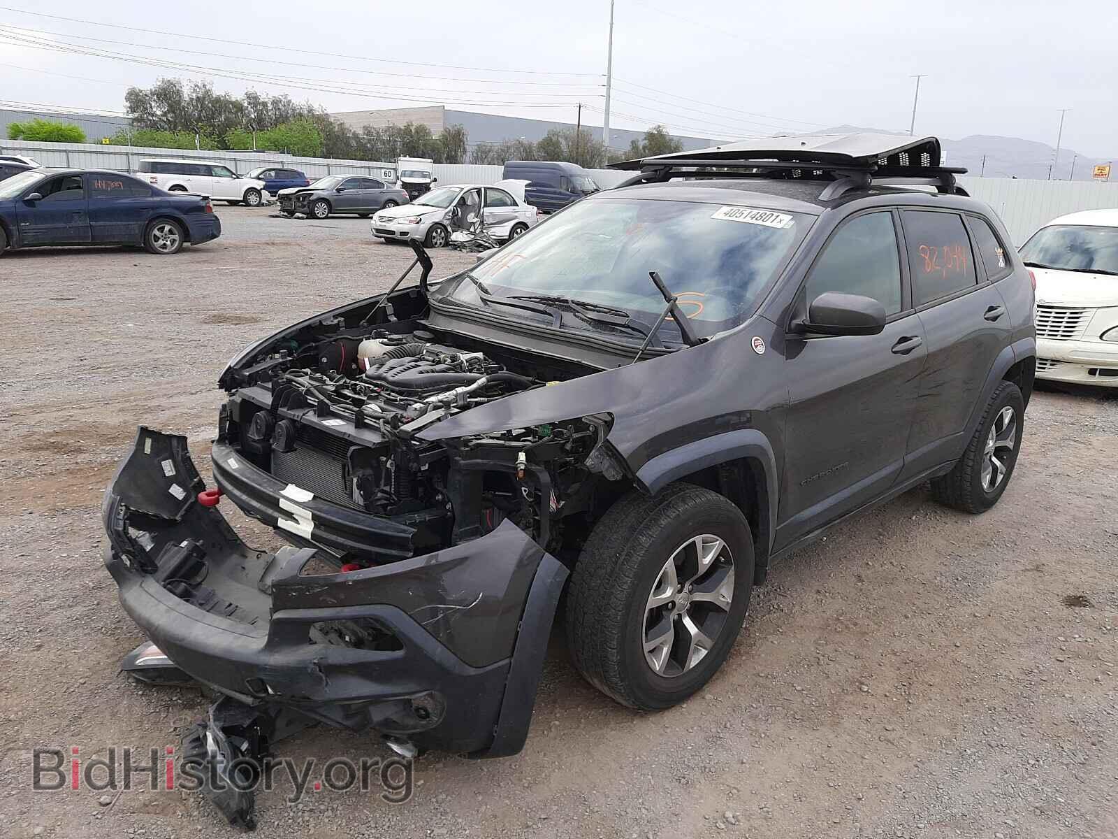 2015 JEEP CHEROKEE - VIN: 1C4PJMBS0FW716954 - Фото 2