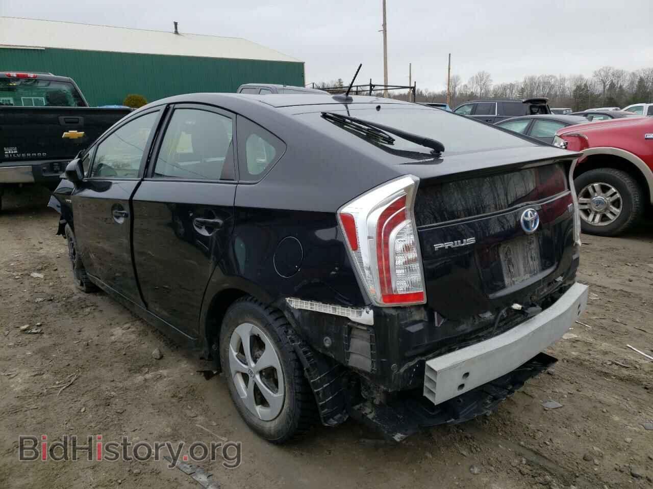 2014 TOYOTA PRIUS - VIN: JTDKN3DU3E0361237 - Фото 3