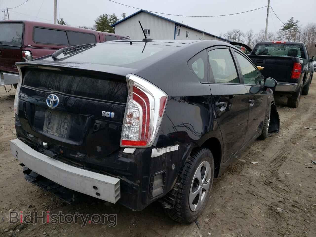 2014 TOYOTA PRIUS - VIN: JTDKN3DU3E0361237 - Фото 4