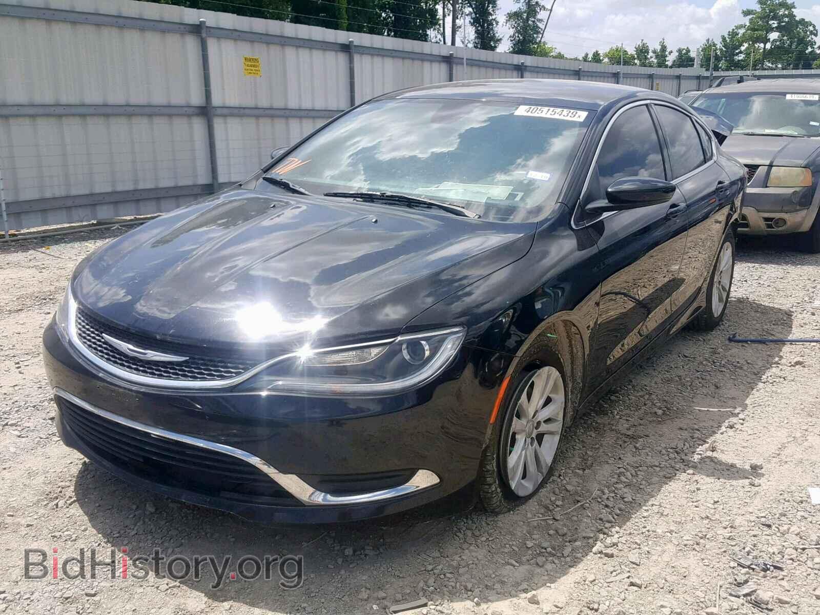 2015 CHRYSLER 200 - VIN: 1C3CCCAB9FN737722 - Фото 2
