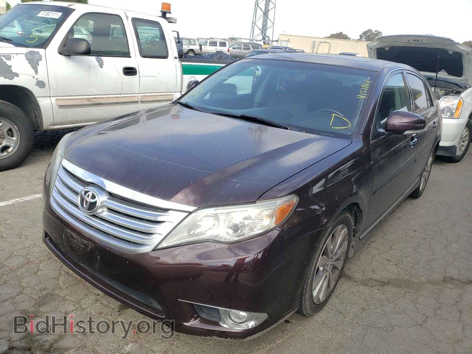 2011 TOYOTA AVALON - VIN: 4T1BK3DB7BU395530 - Фото 2