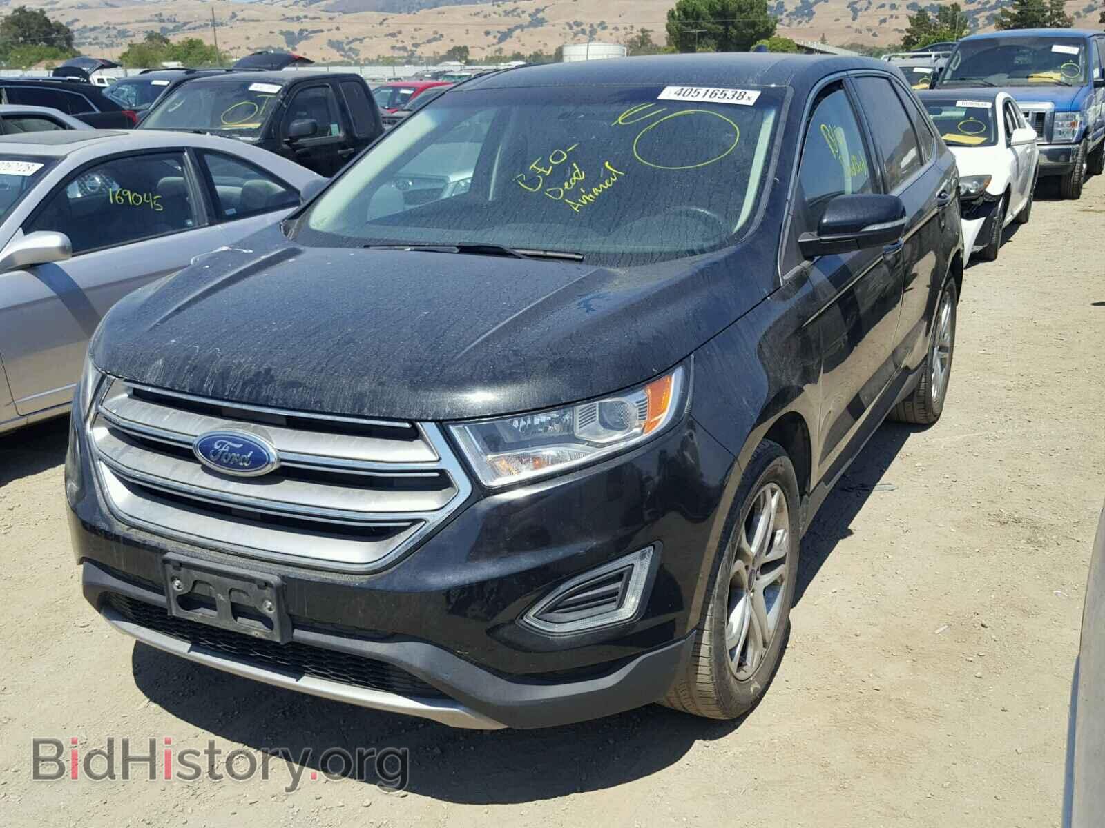 2015 FORD EDGE - VIN: 2FMTK3K97FBB06727 - Photo 2