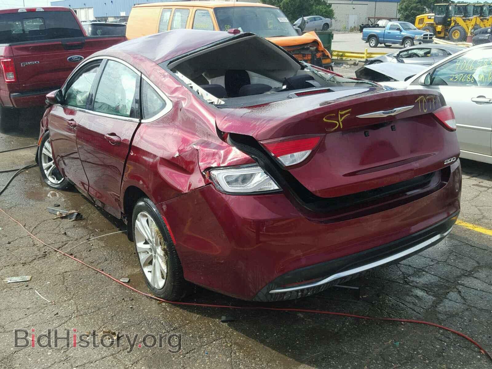 2015 CHRYSLER 200 - VIN: 1C3CCCAB3FN521249 - Фото 3