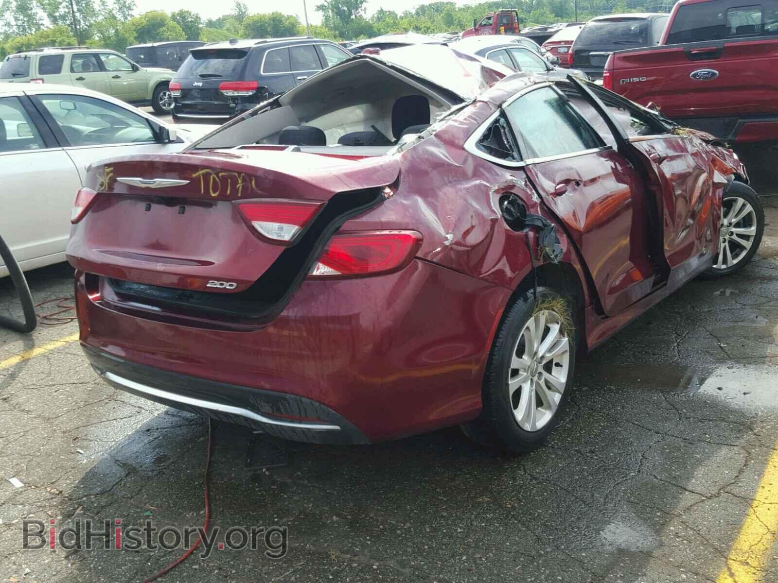 2015 CHRYSLER 200 - VIN: 1C3CCCAB3FN521249 - Фото 4